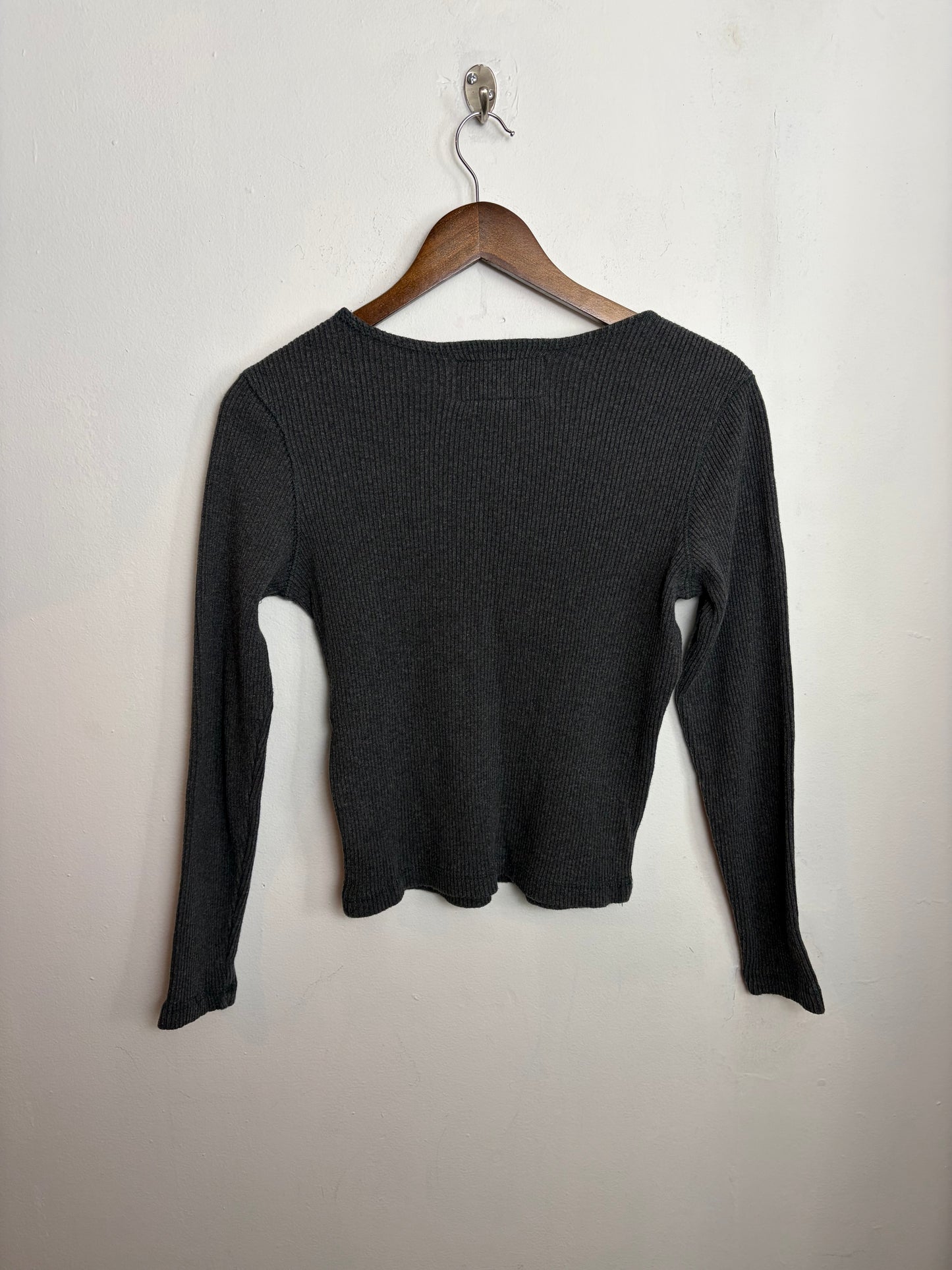 Vintage Charcoal Harley Davidson Long Sleeve