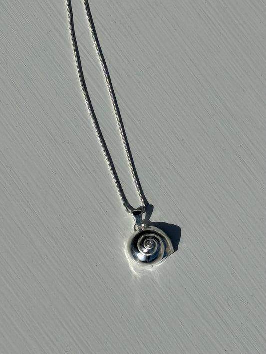 Sterling Silver Shell Necklace
