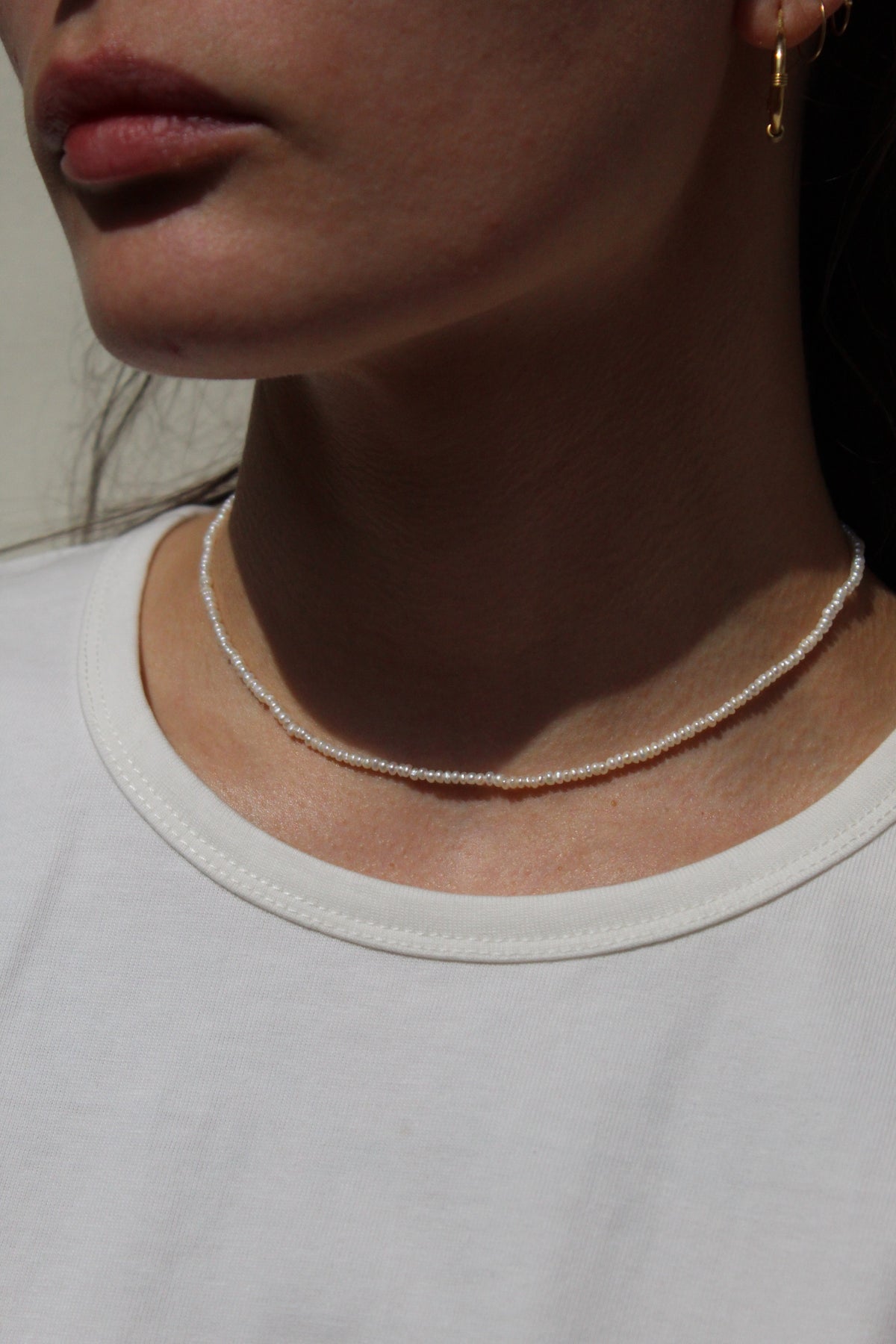 Freshwater Seed Pearl Choker