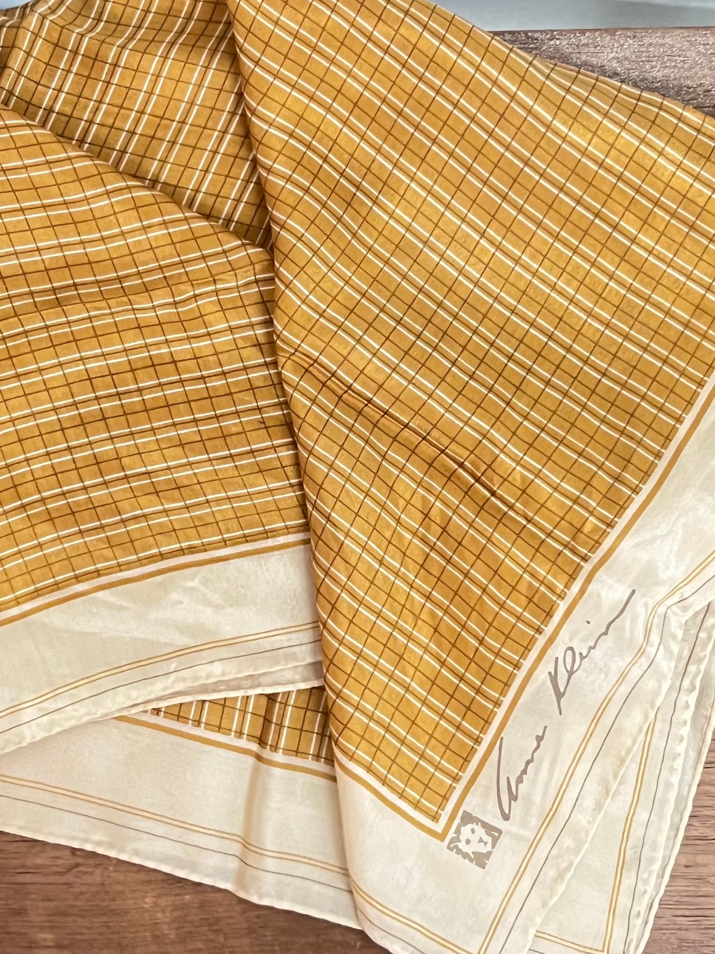 Vintage Anne Klein Silk Bandana