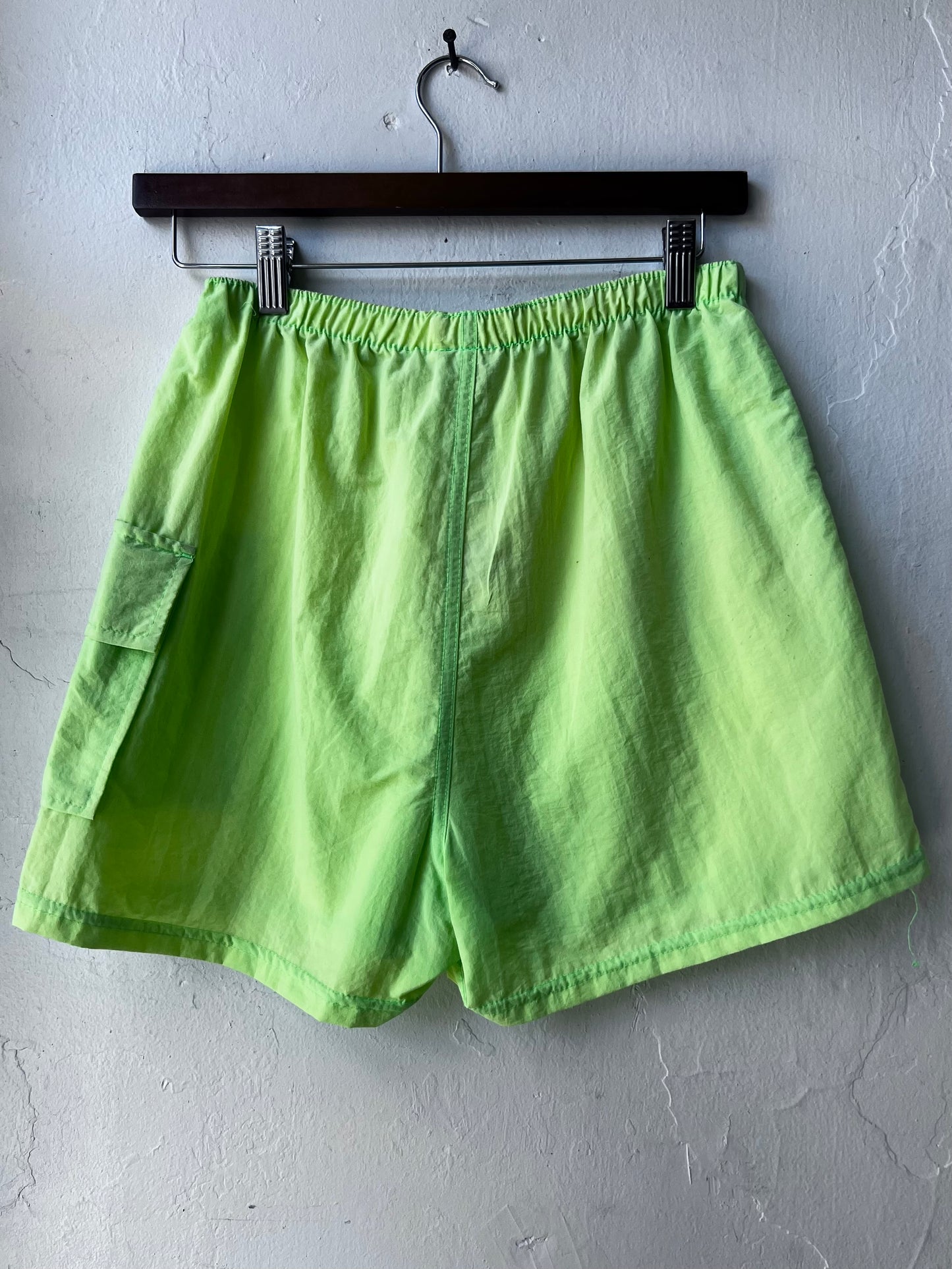 Vintage Chartreuse Athletic Short