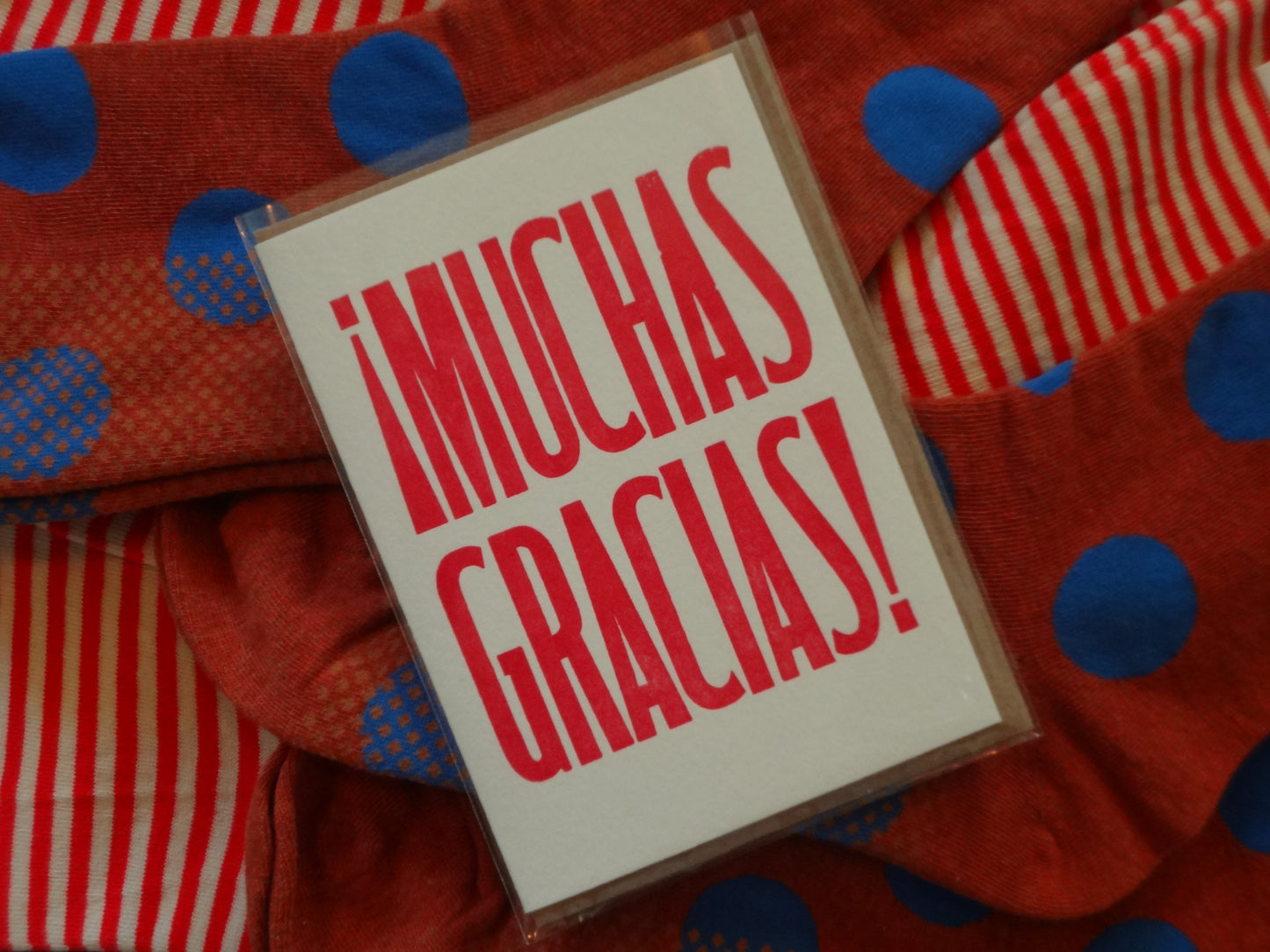 Muchas Gracias Card