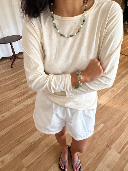 Favorite Earth Toned Beaded Necklace