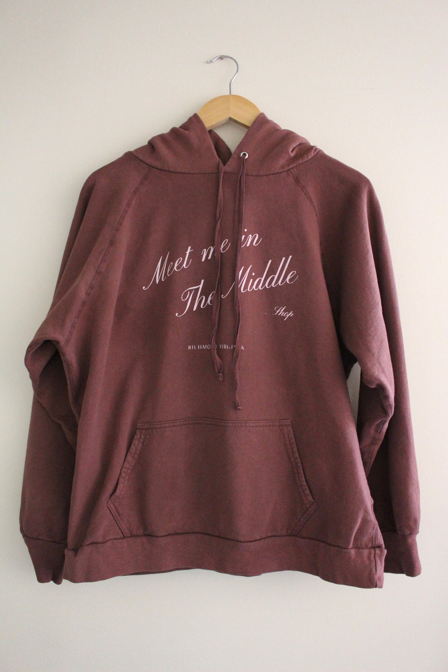 "Meet me in The Middle" Hooded Sweatshirt