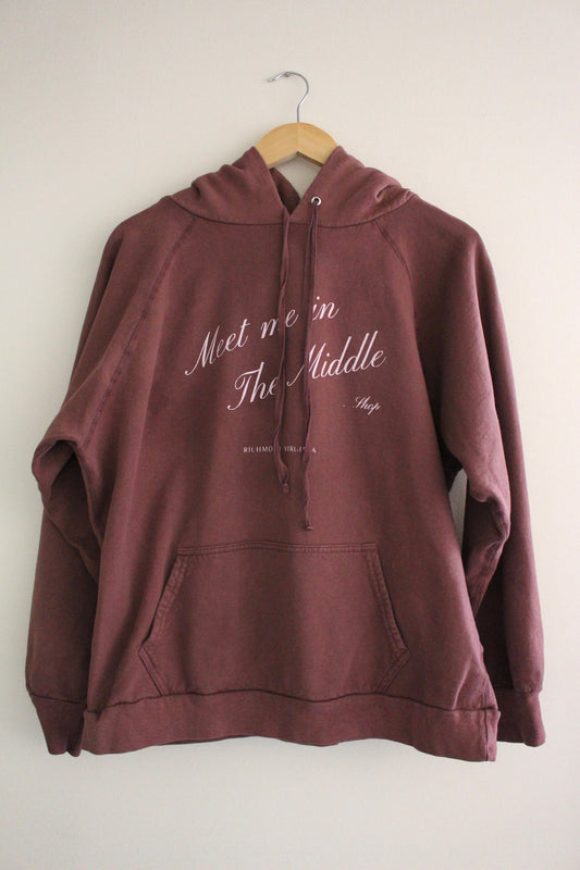 "Meet me in The Middle" Hooded Sweatshirt
