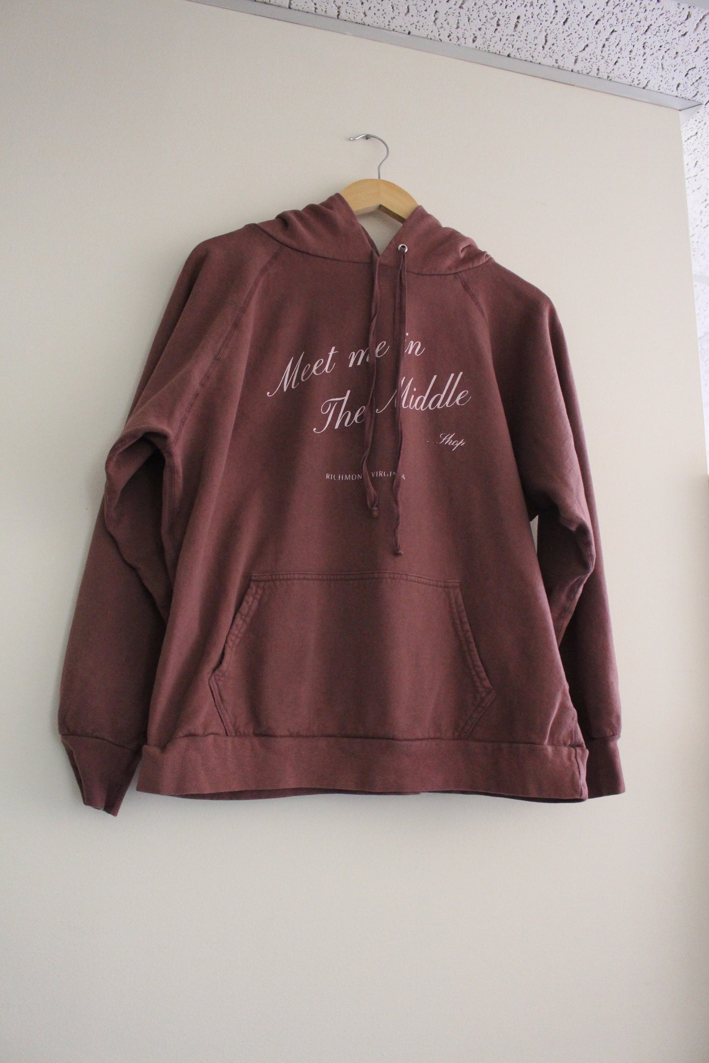 "Meet me in The Middle" Hooded Sweatshirt