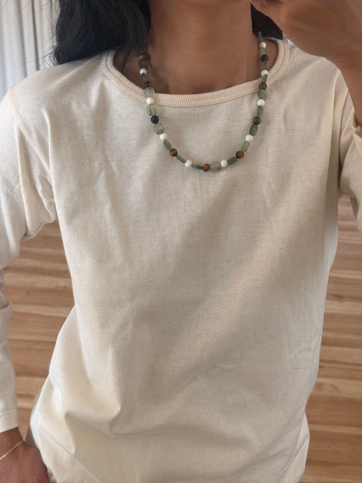 Favorite Earth Toned Beaded Necklace