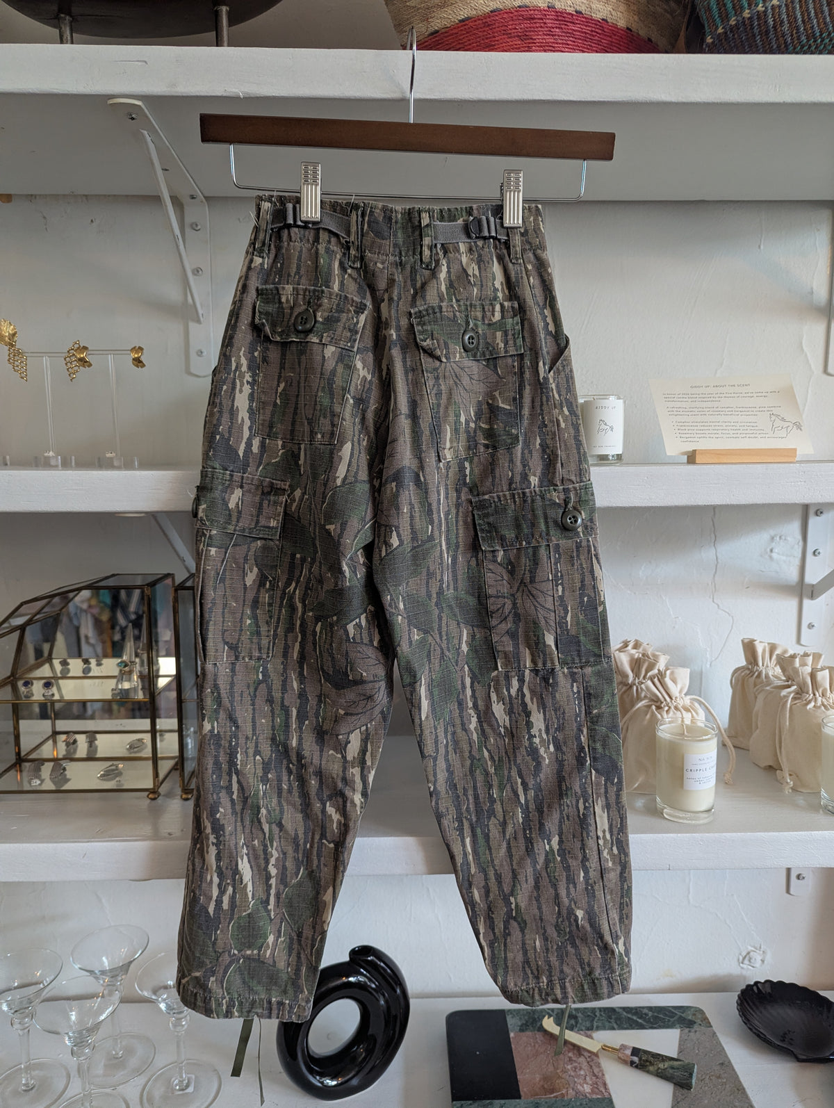 Vintage Kids Realtree Camo Utility Pants