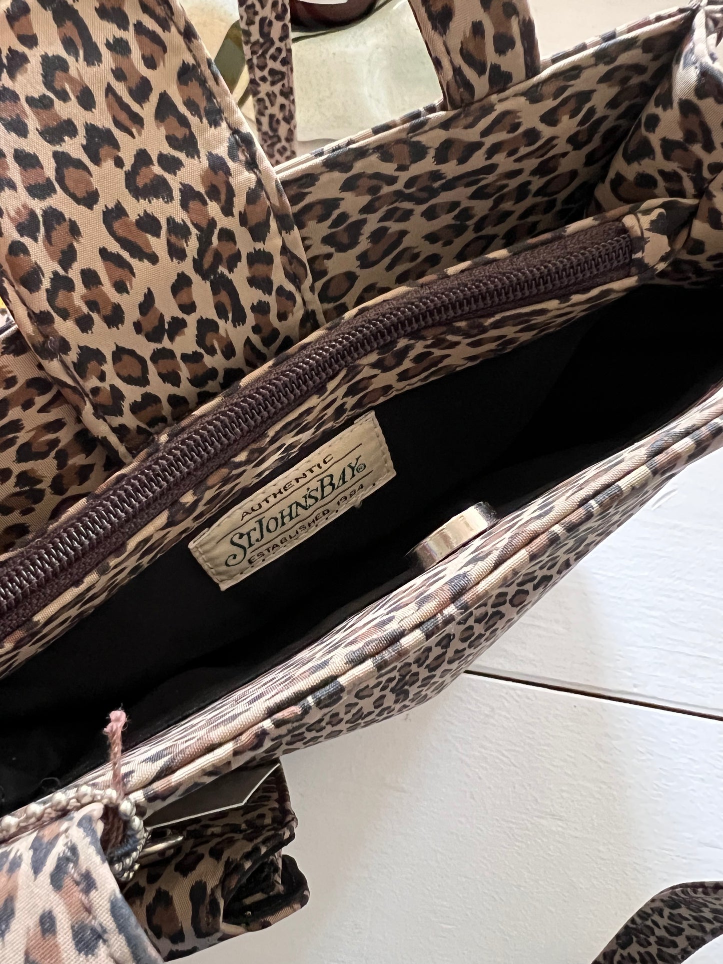 Vintage Structured Cheetah - Design Tote