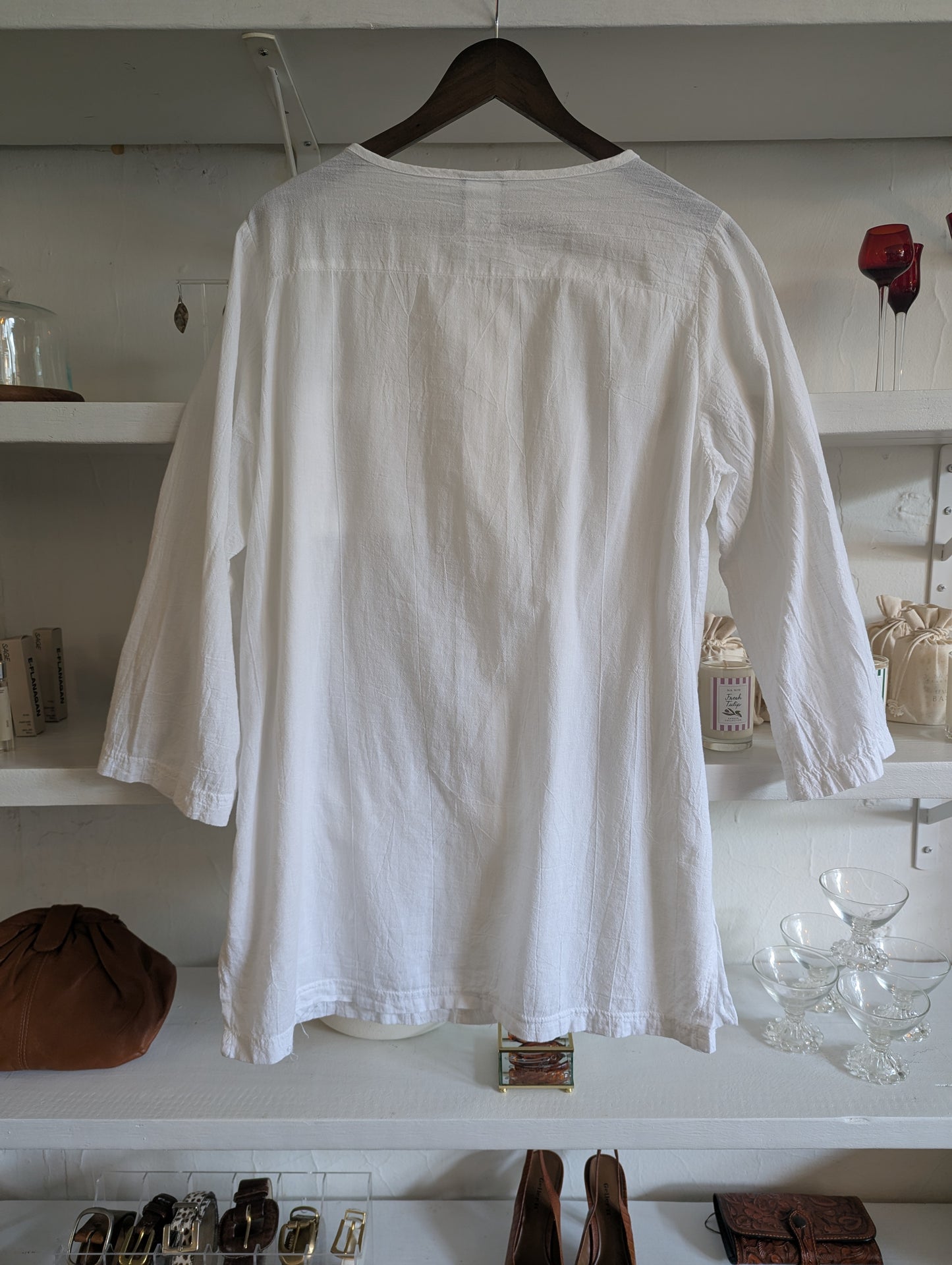 Vintage Lightweight Buttoned Tunic