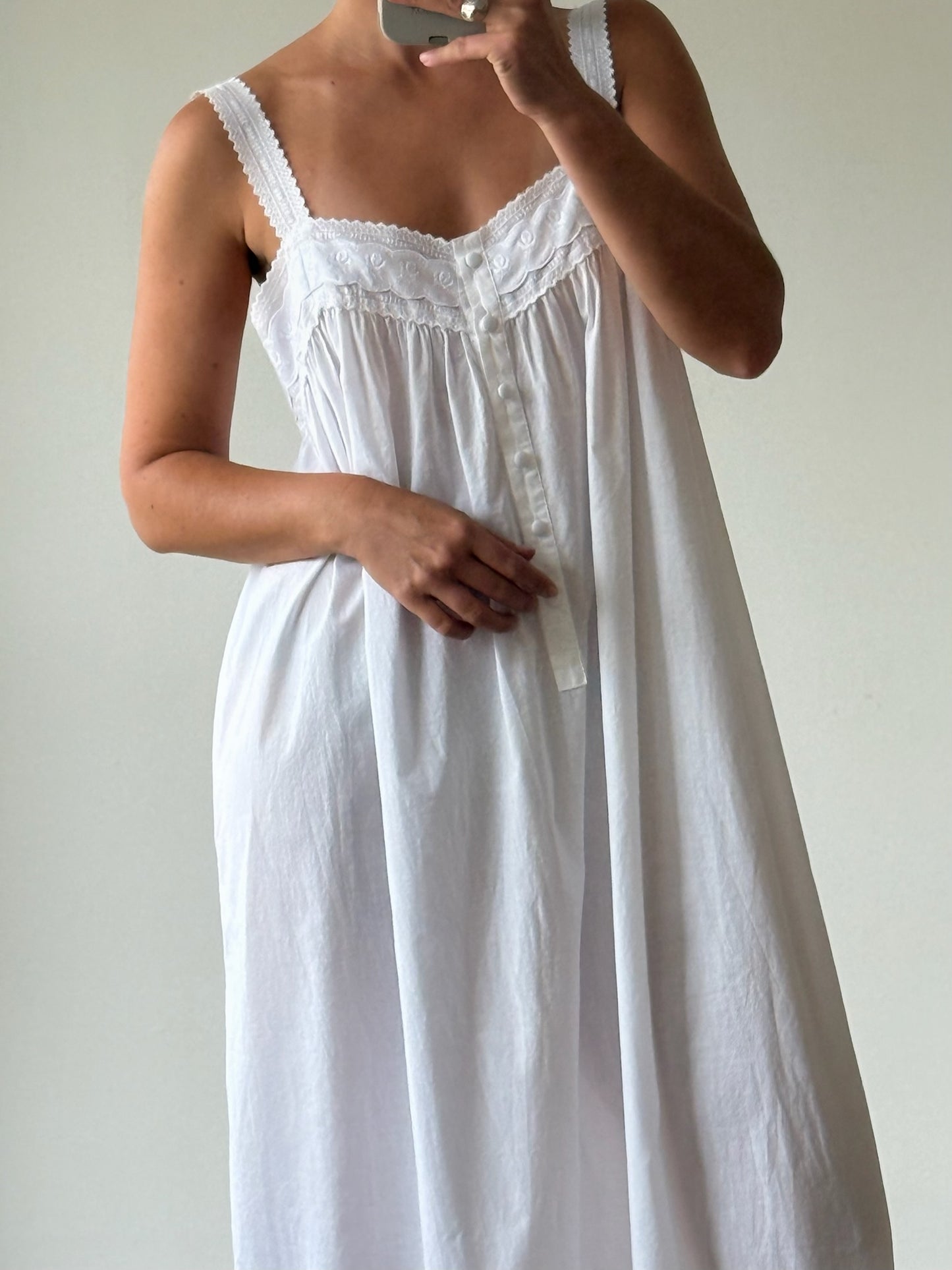 Vintage Embroidered Summer Dress