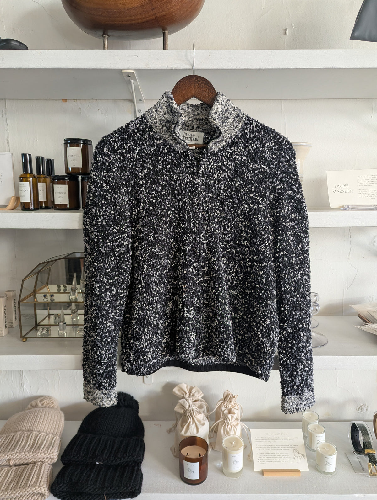 Vintage Confetti Fleece Full-Zip Jacket
