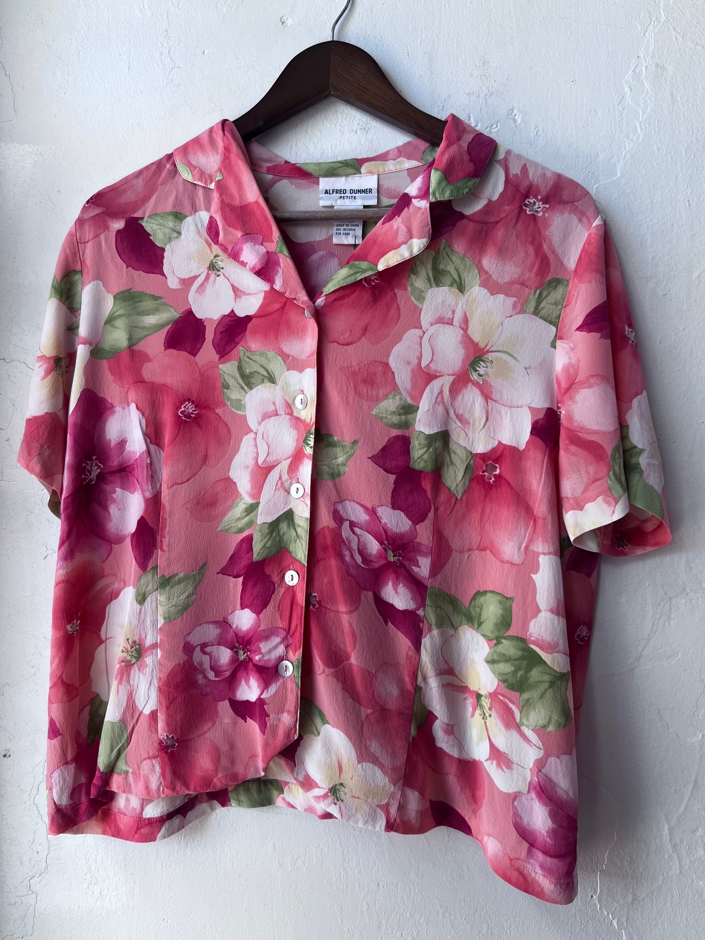 Vintage Floral Blouse