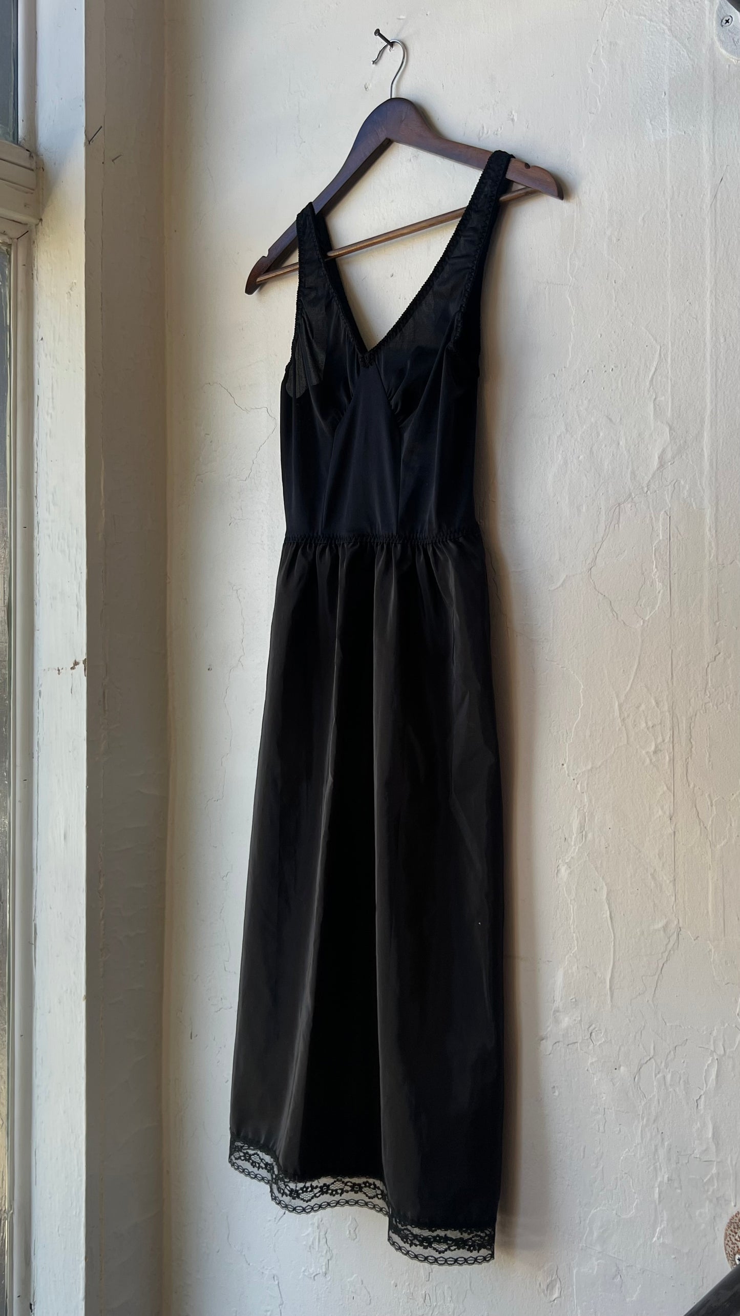 Vintage Lace Accented Slip Dress