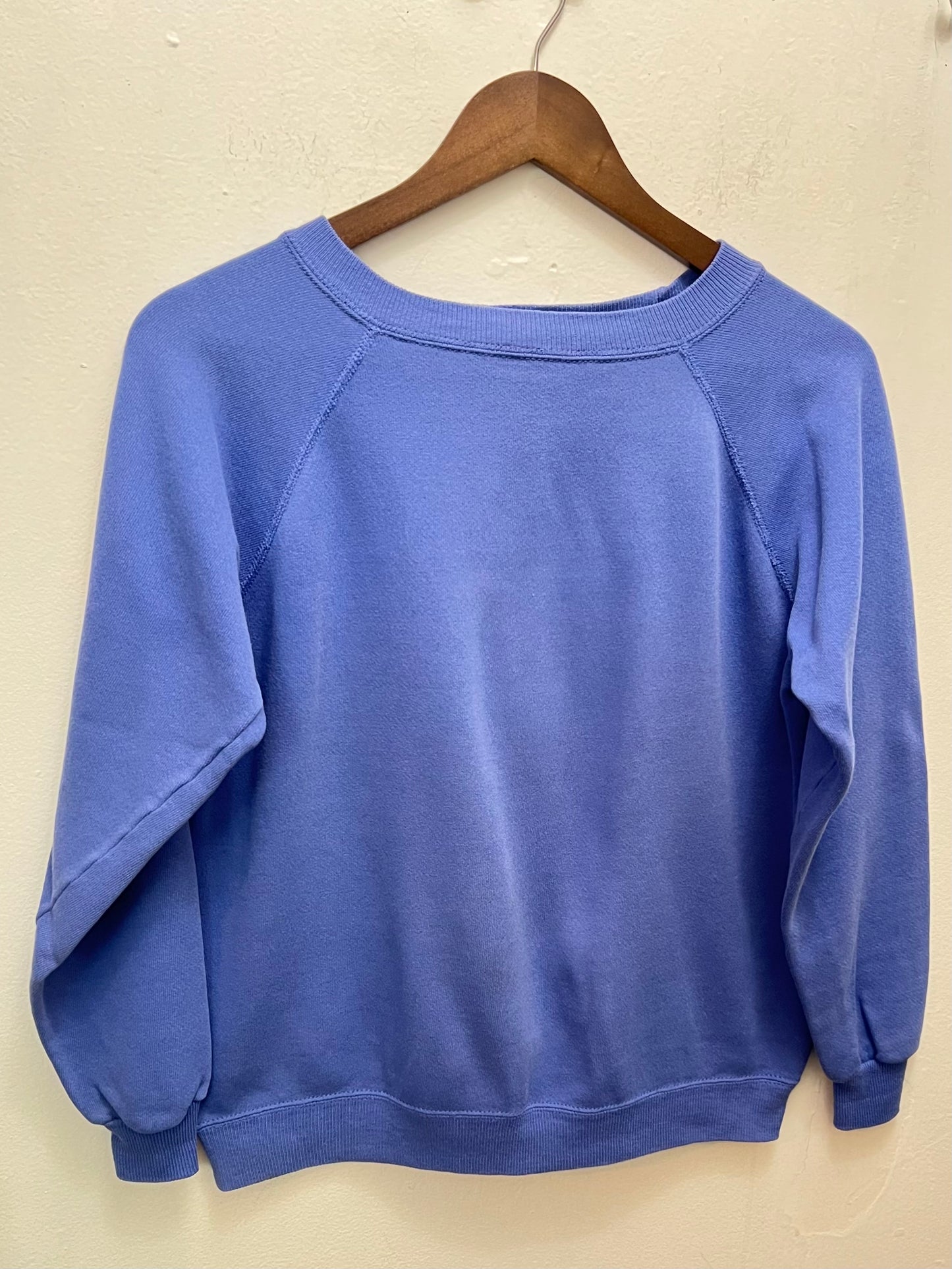 Vintage Sapphire Raglan Sweatshirt