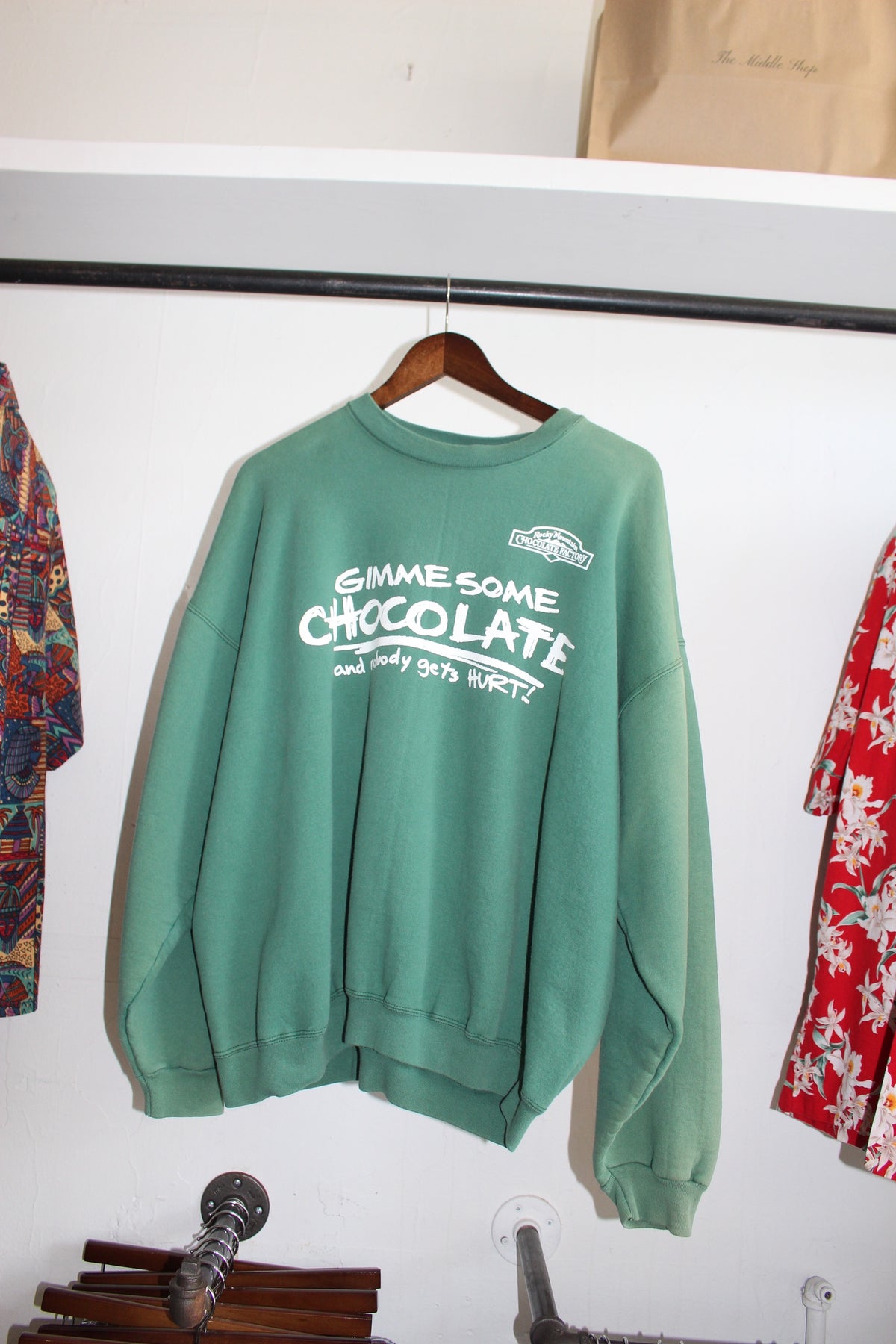 Vintage Chocolate Factory Crewneck