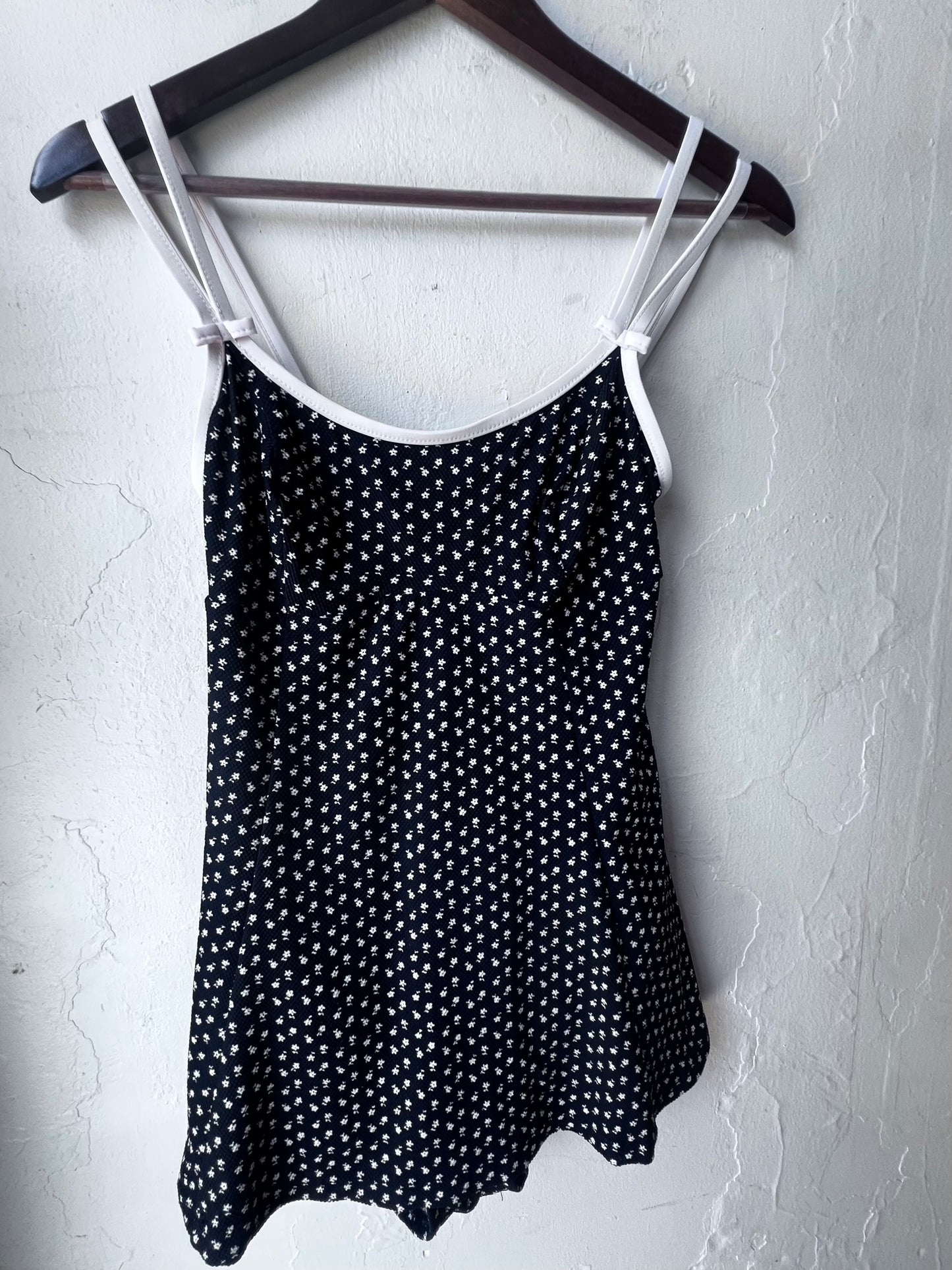 Vintage Floral Swim Dress