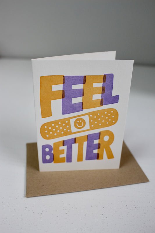 Feel Better Greeting Card