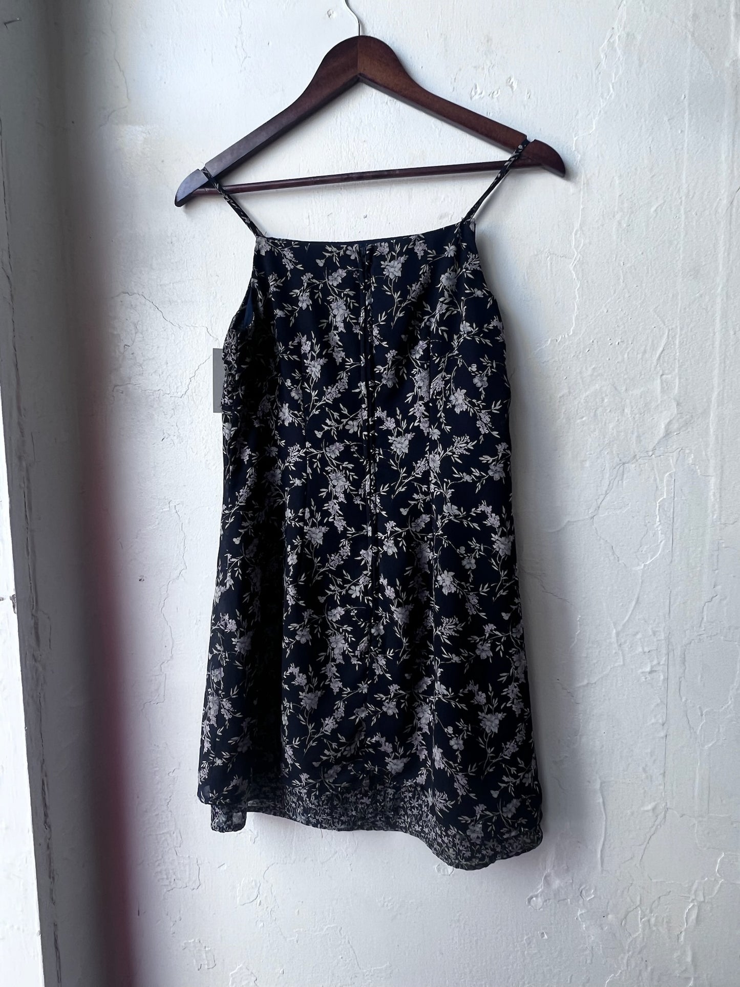 Vintage Floral Summer Mini Dress