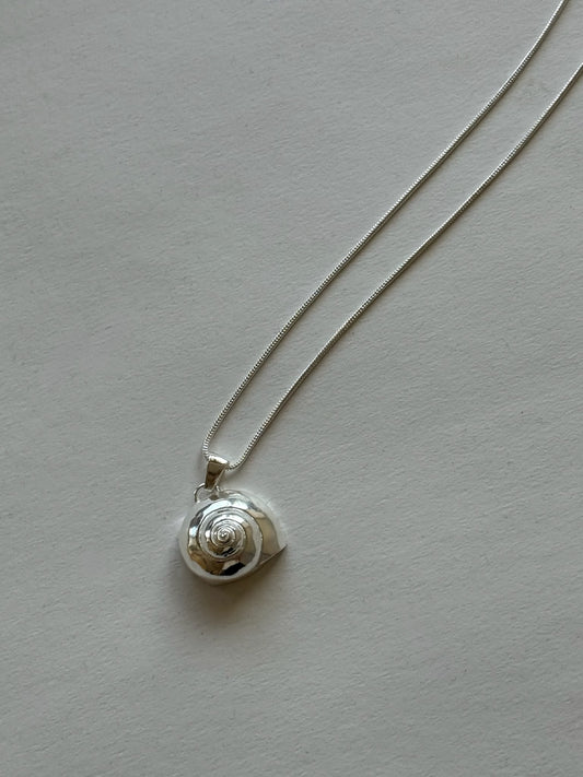 Sterling Silver Shell Necklace