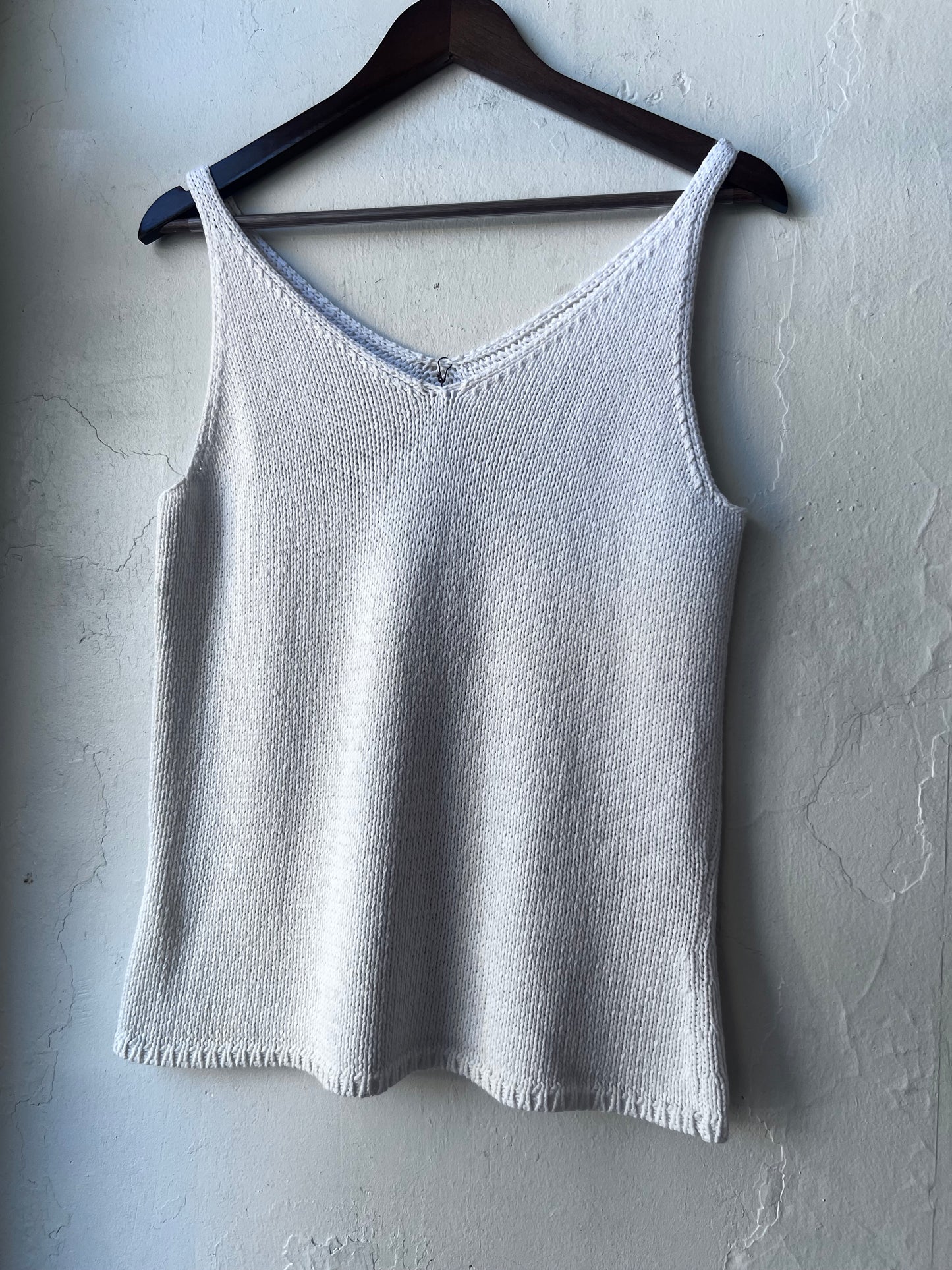 Vintage Hand Knit Coastal Breeze Tank