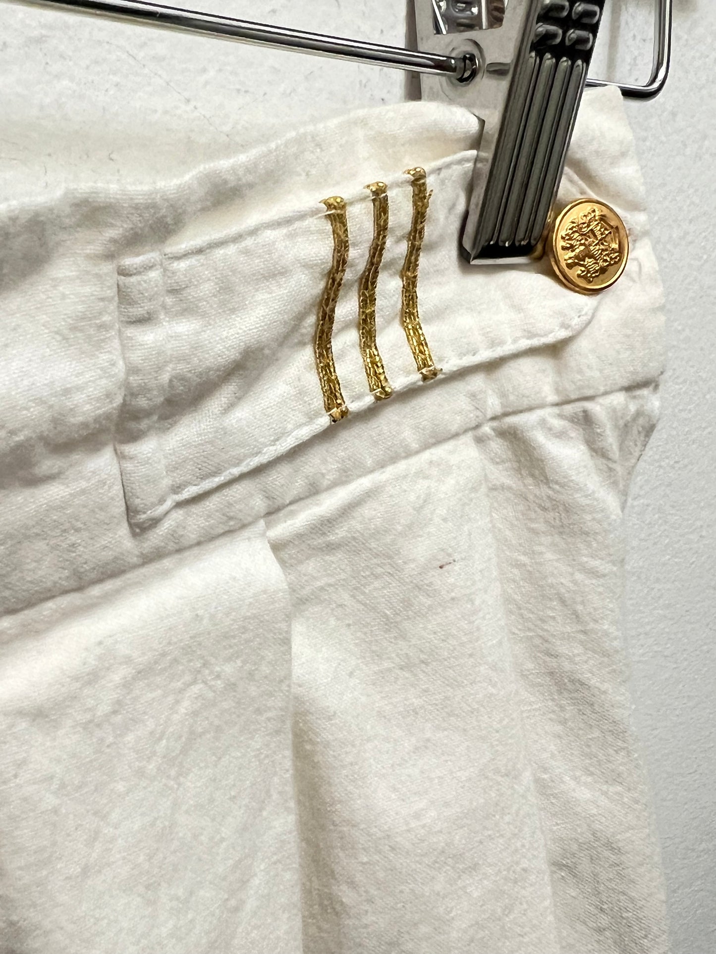Favorite Vintage Ivory Pleated Skirt