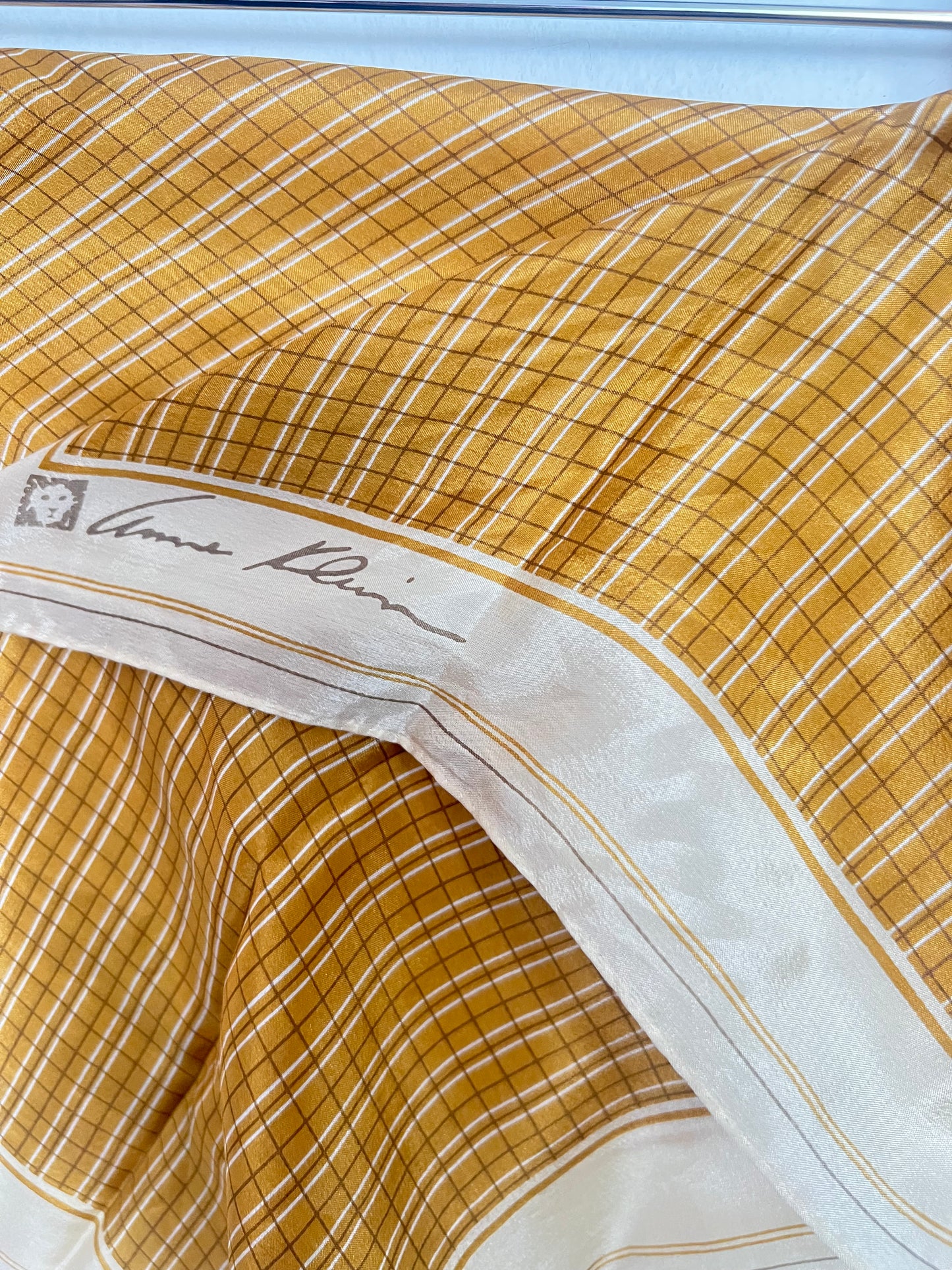 Vintage Anne Klein Silk Bandana