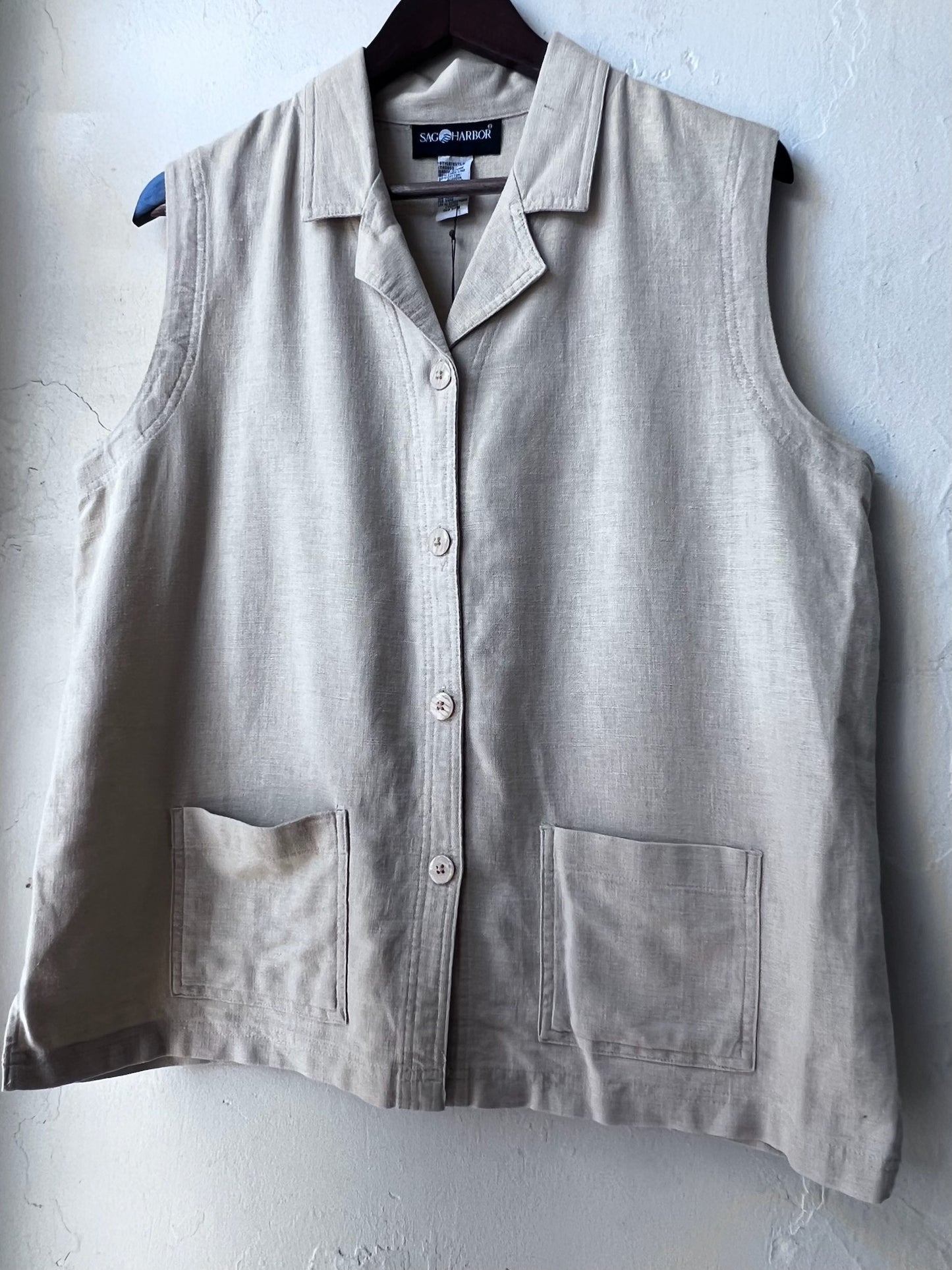 Vintage Lenin Blend Utility Vest