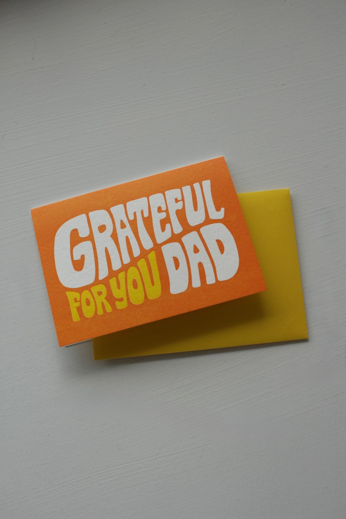 Grateful For Dad Greeting Card