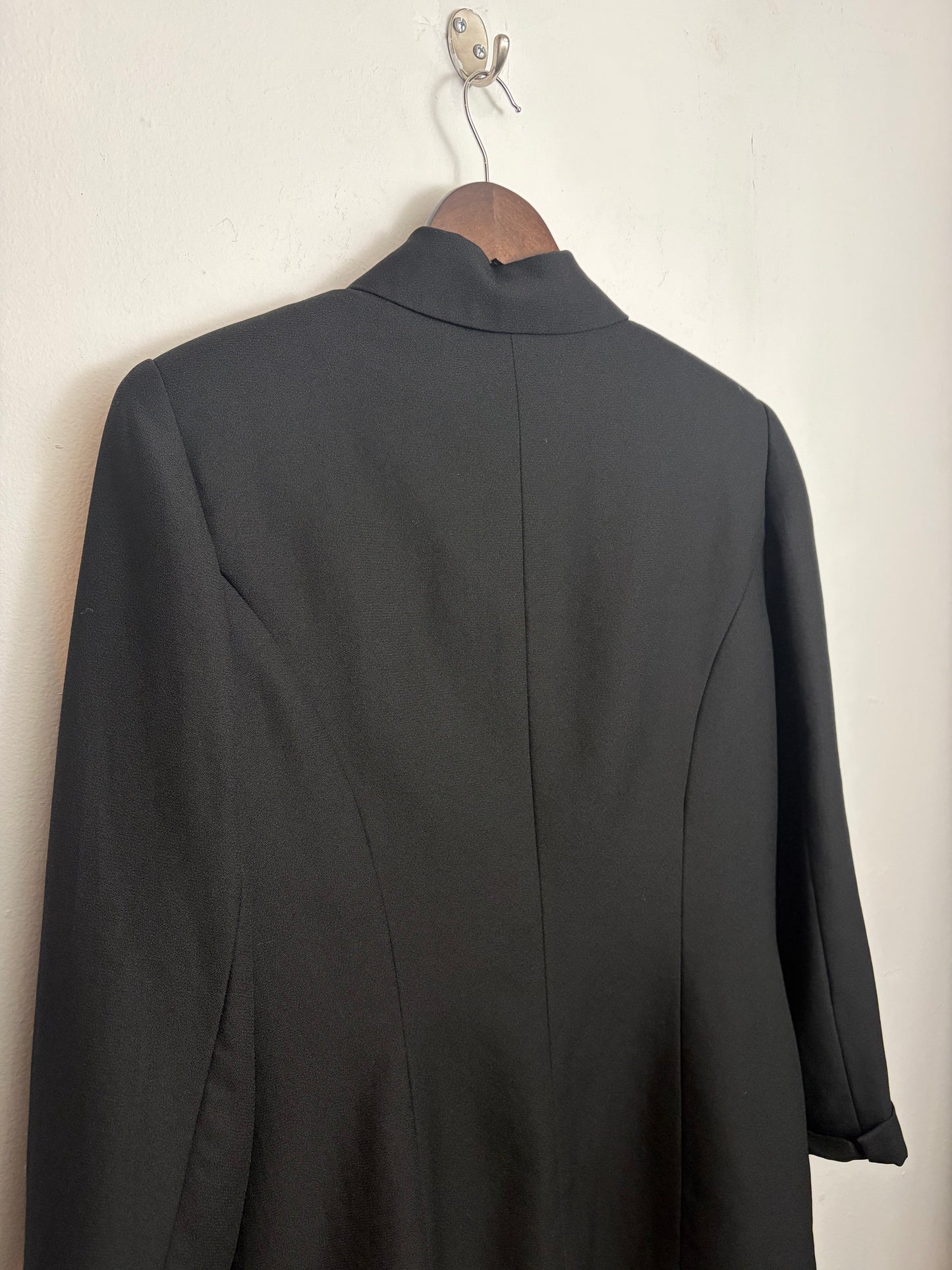 Vintage Black Zip Blazer