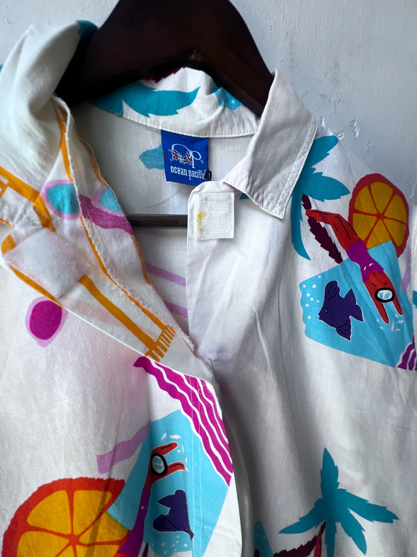 Vintage Tropical Camp Shirt