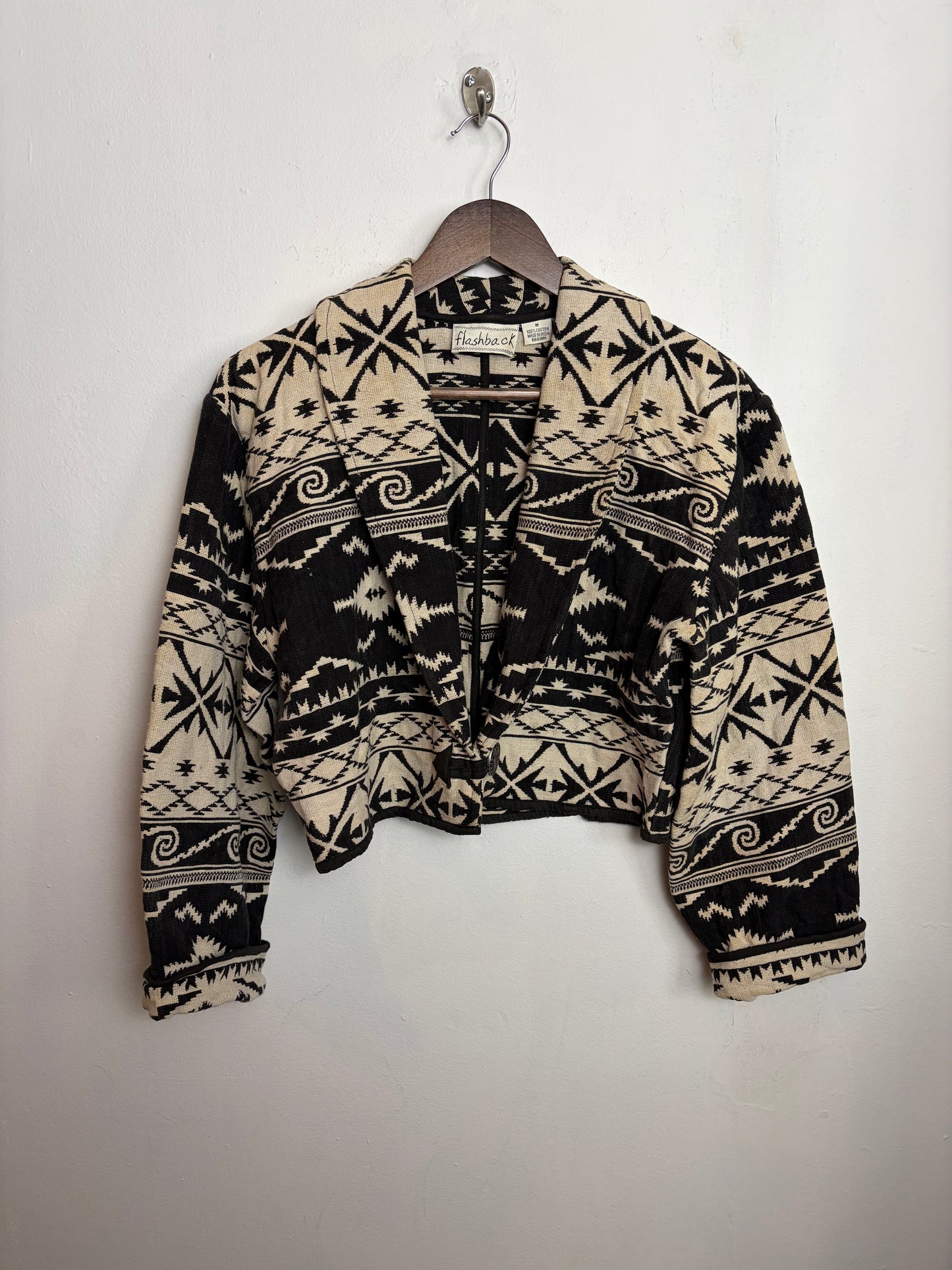 Vintage Southwestern Cropped Jacket