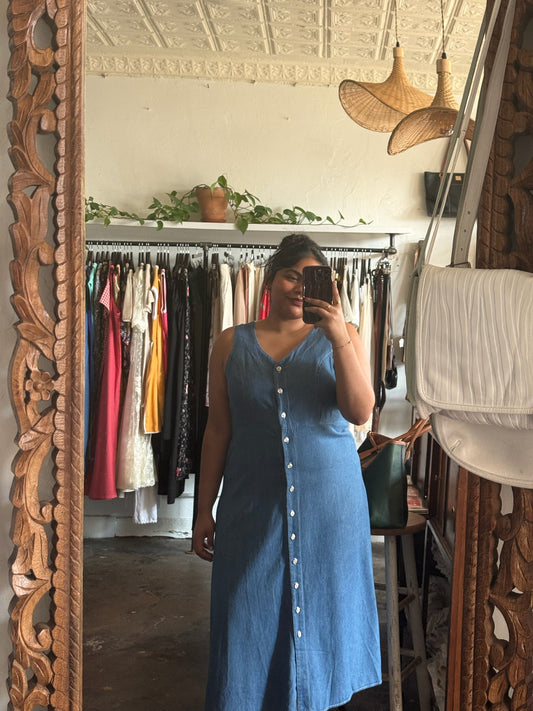 Vintage Denim Market Dress