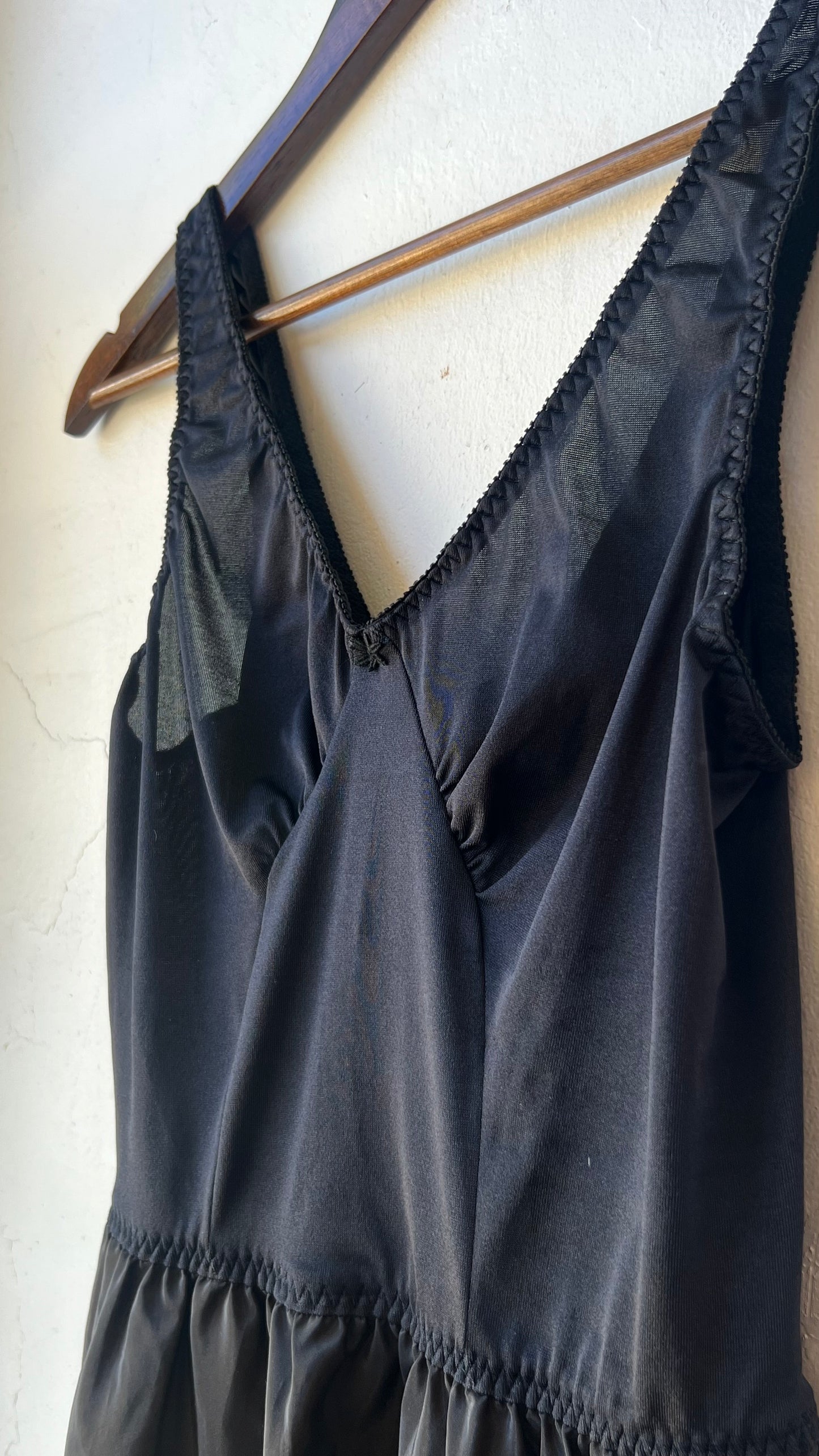 Vintage Lace Accented Slip Dress
