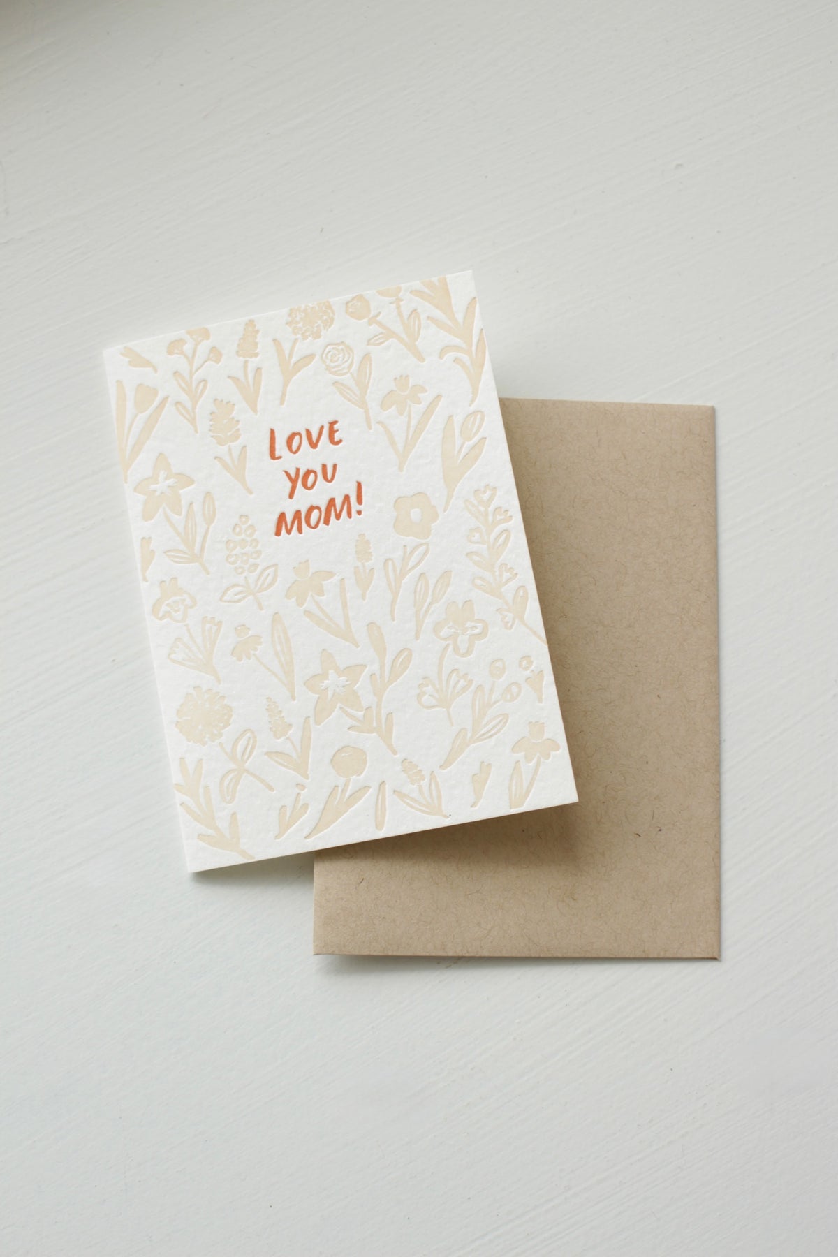 Love You Mom Greeting Card
