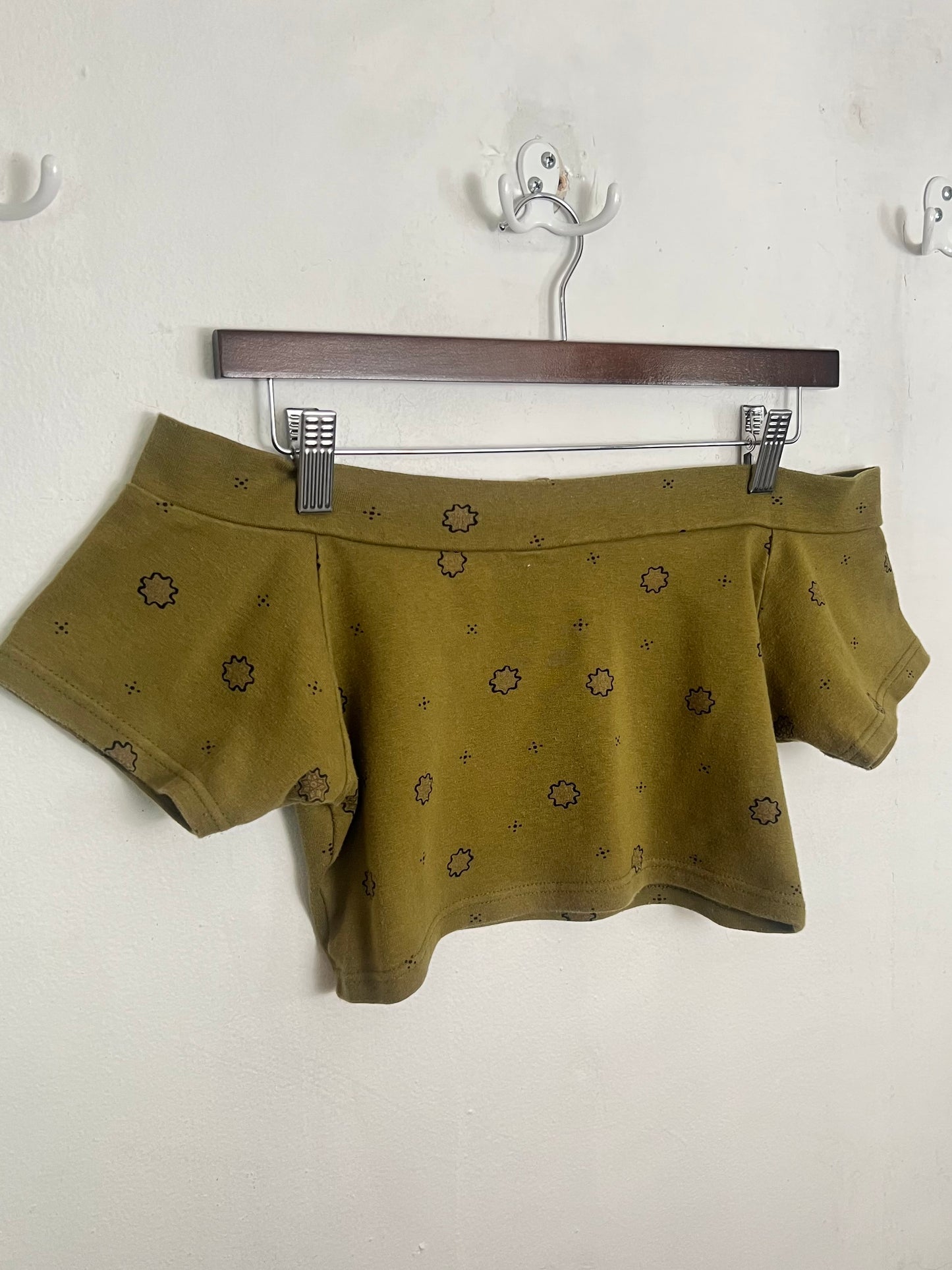 Favorite Vintage Olive Crop Top