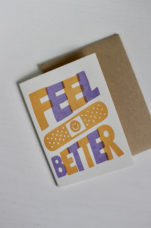 Feel Better Greeting Card