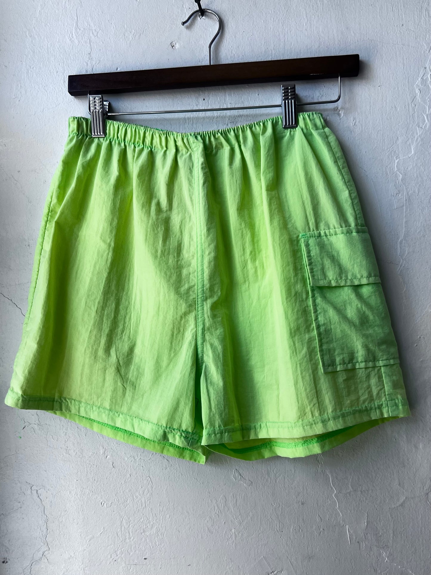 Vintage Chartreuse Athletic Short