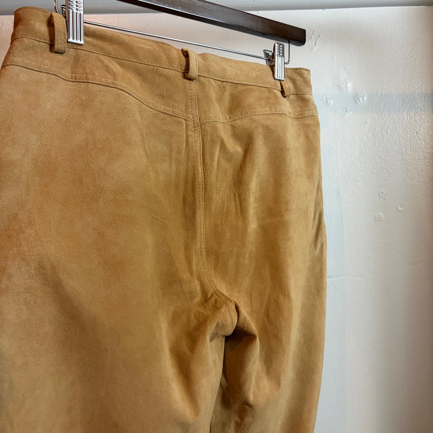 Vintage Camel Suede Pants