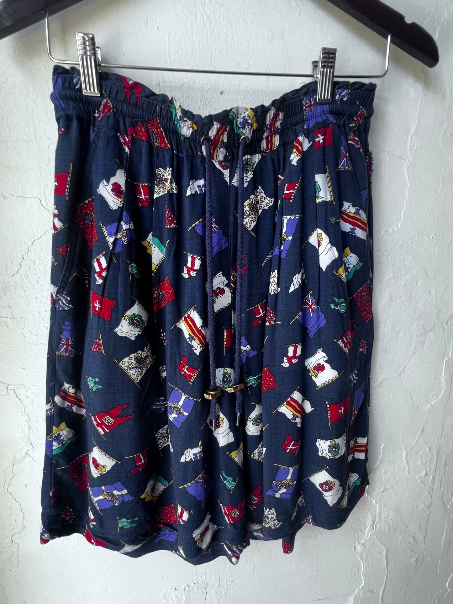 Vintage Flag Print Lounge Set