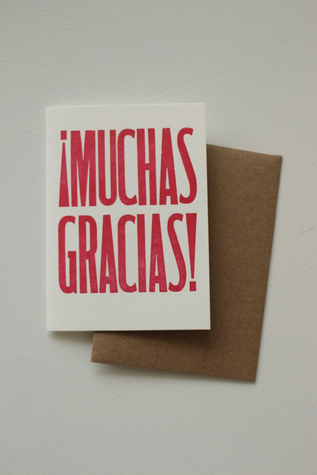 Muchas Gracias Greeting Card