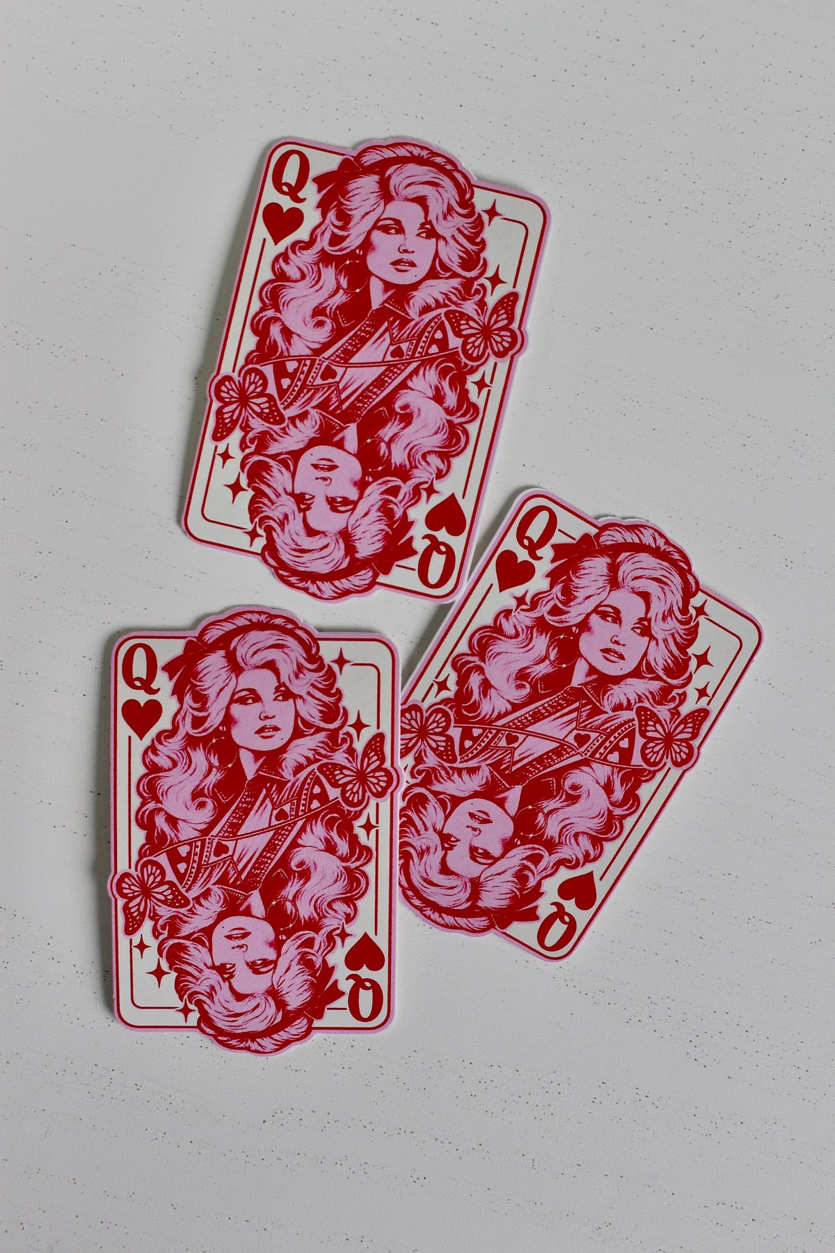 Dolly Parton Queen Of Hearts Sticker