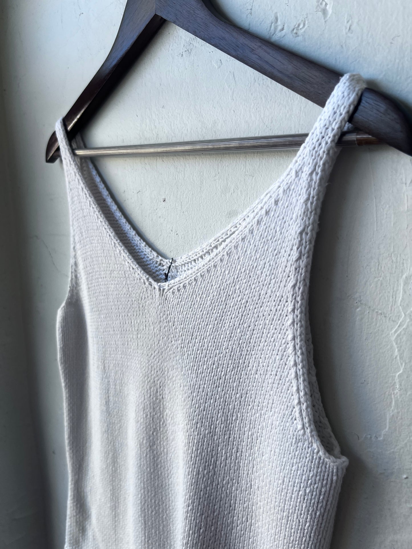 Vintage Hand Knit Coastal Breeze Tank