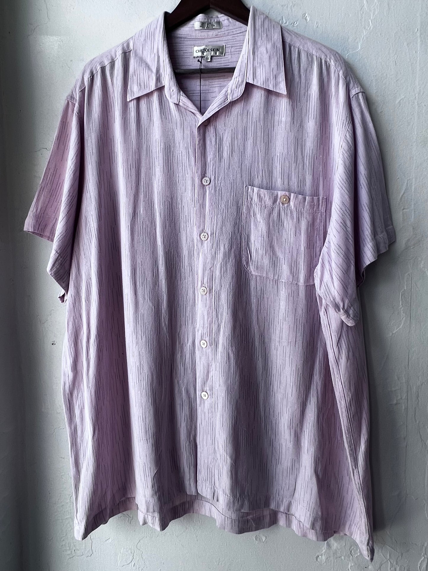 Vintage Blush Button Up
