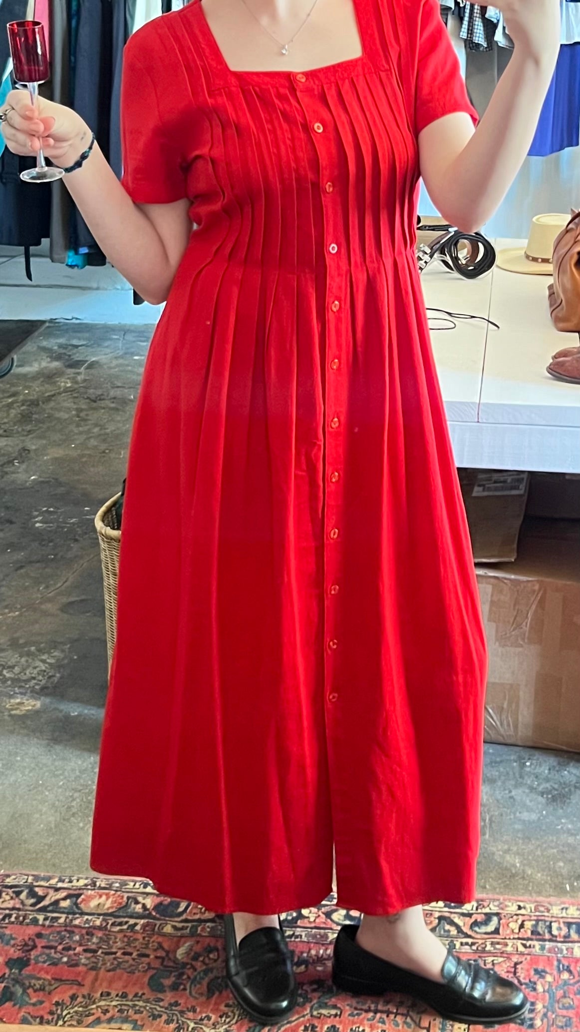 Vintage Rich - Ruby Gown