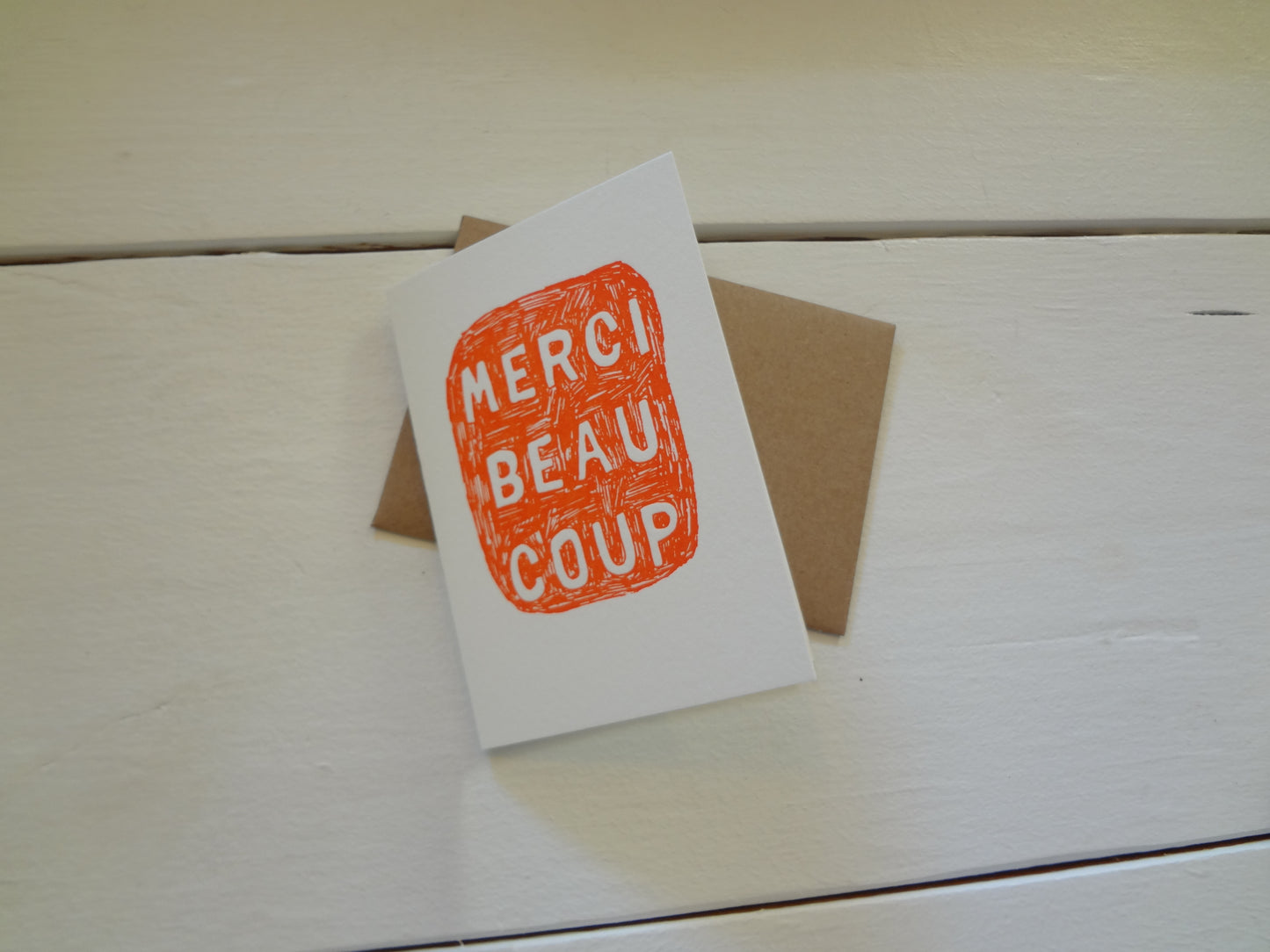 Merci Beau Coup Card