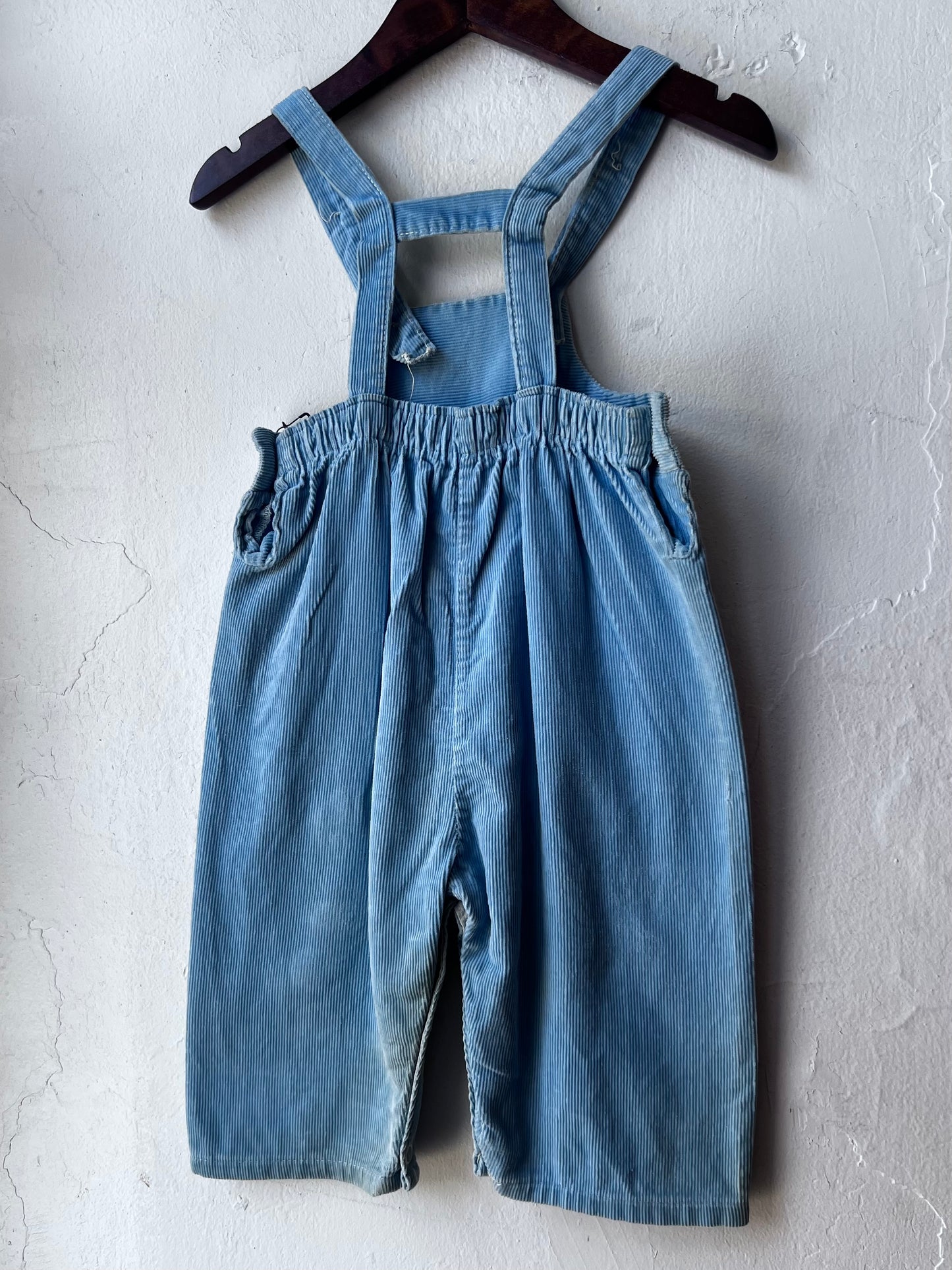 Vintage Toddler Duck Embroidered Overall