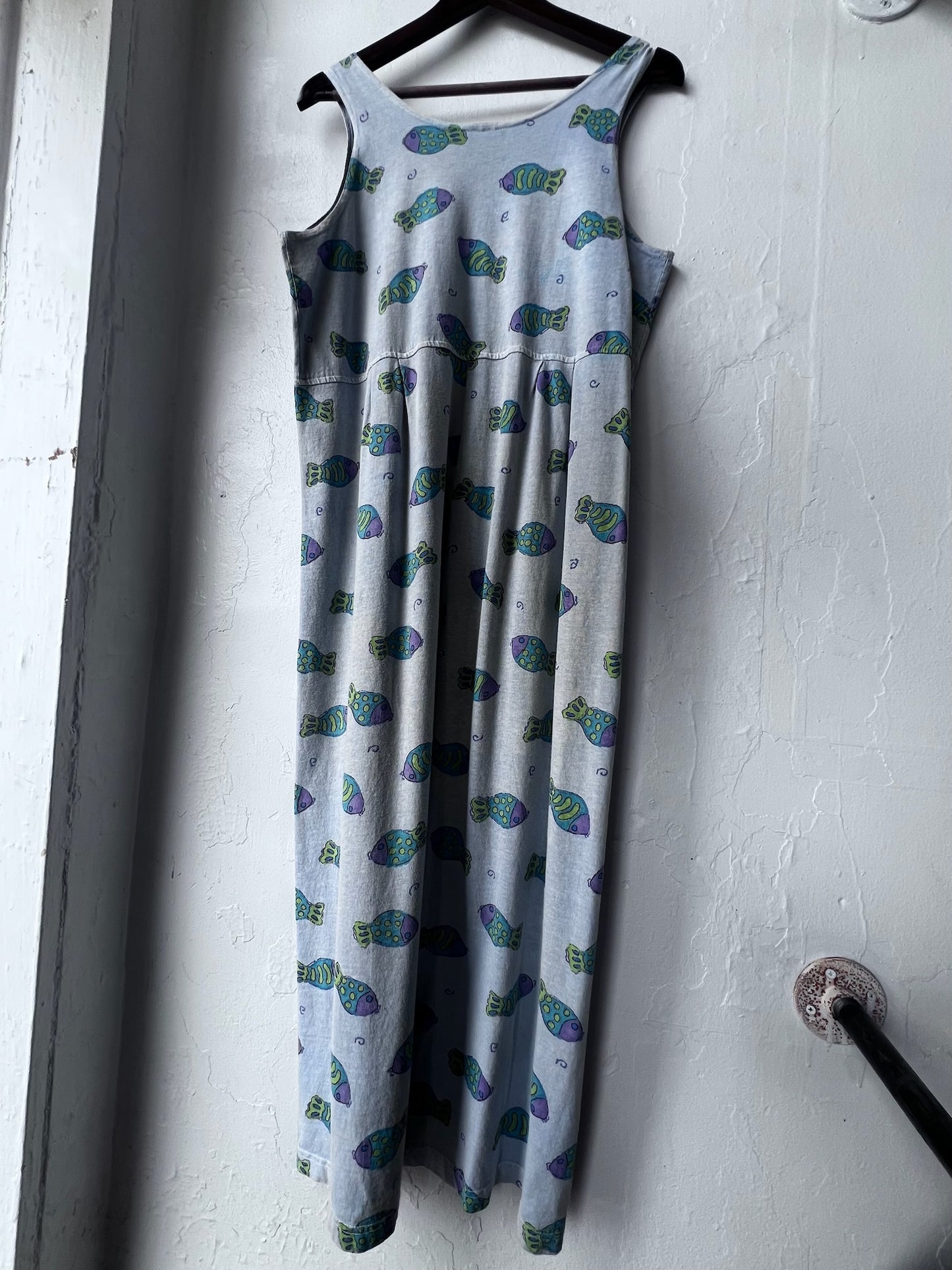 Vintage Fish Maxi Dress