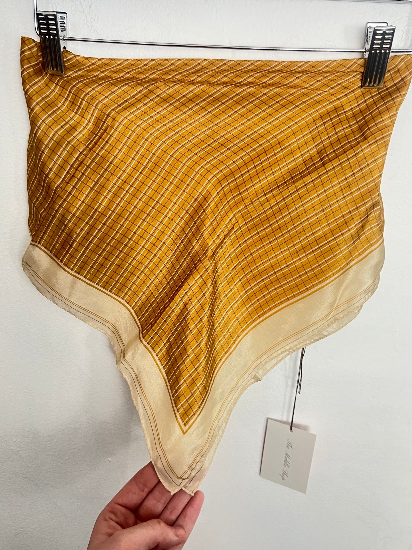 Vintage Anne Klein Silk Bandana