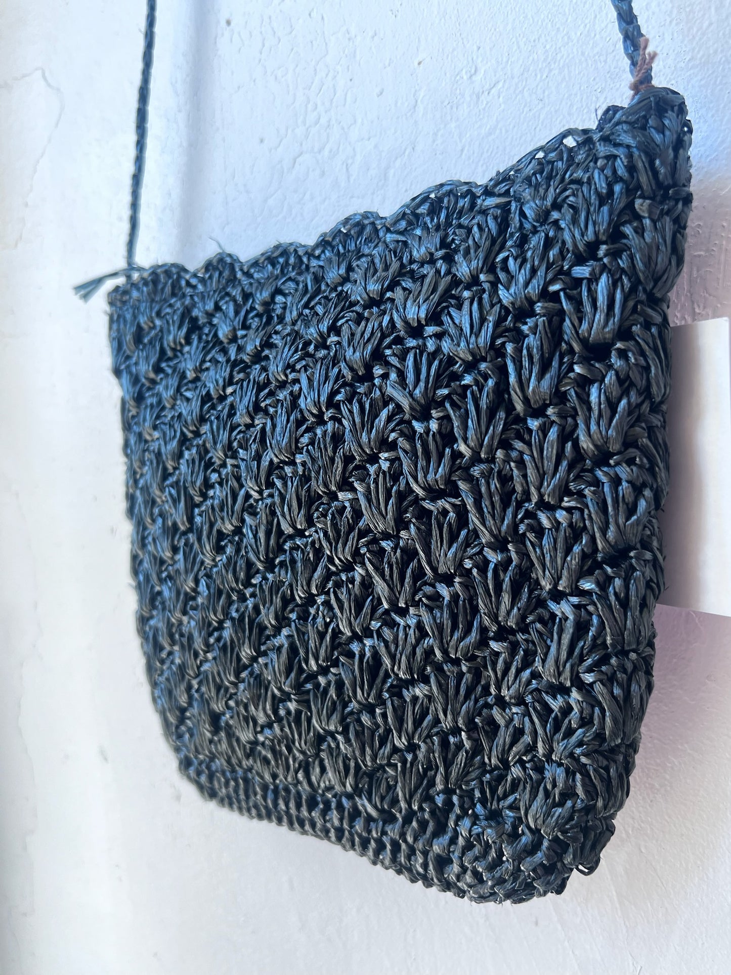 Vintage Woven Straw Shoulder Bag
